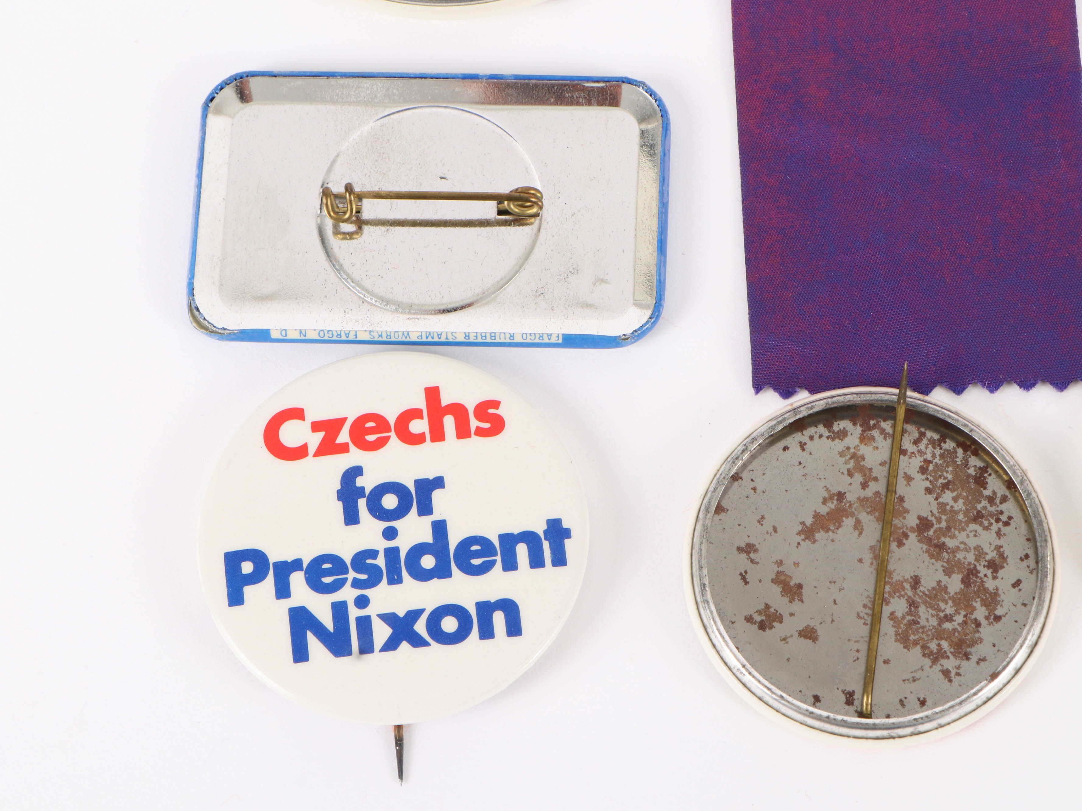Richard Nixon Inauguration Badges and Pinback Buttons