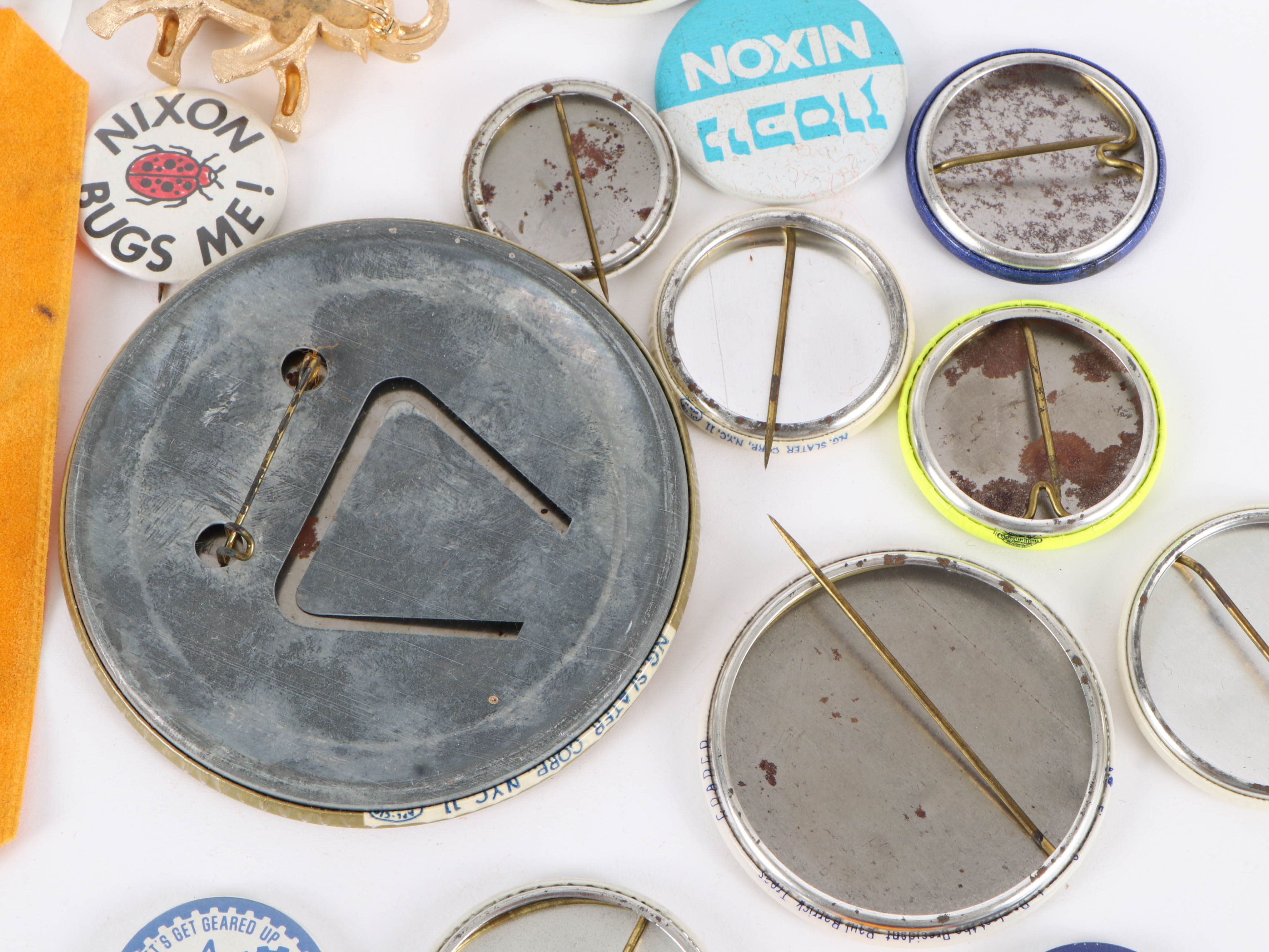 Richard Nixon Inauguration Badges and Pinback Buttons