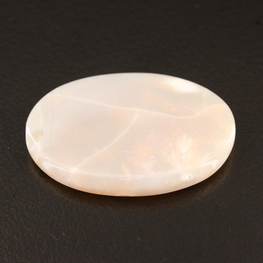 Loose 19.28 CT Oval Opal Cabochon