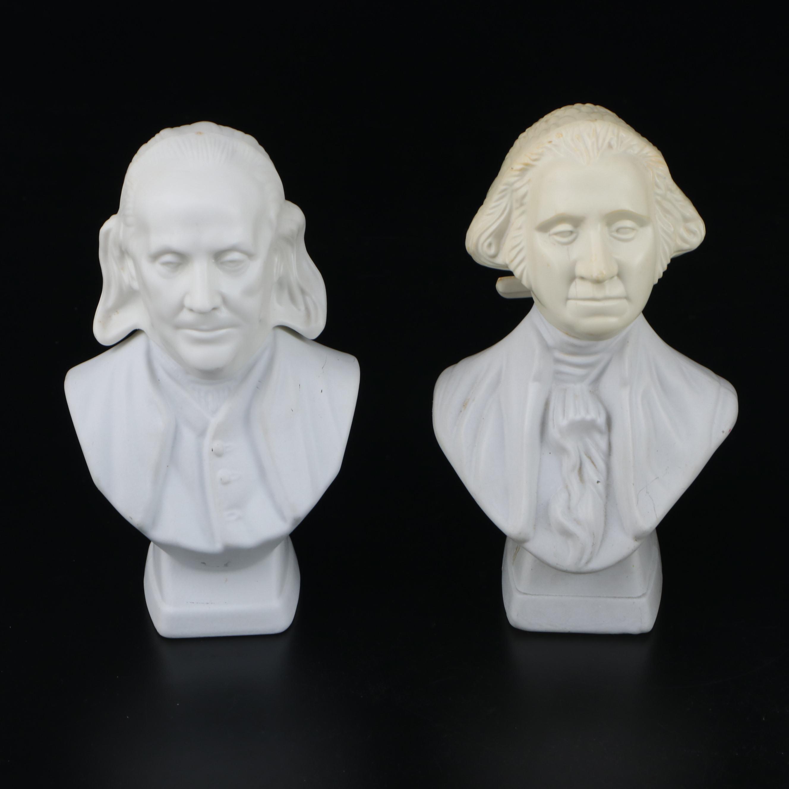 AVON Presidential Bust Bottles Including Washington, Lincoln and Others, 1979