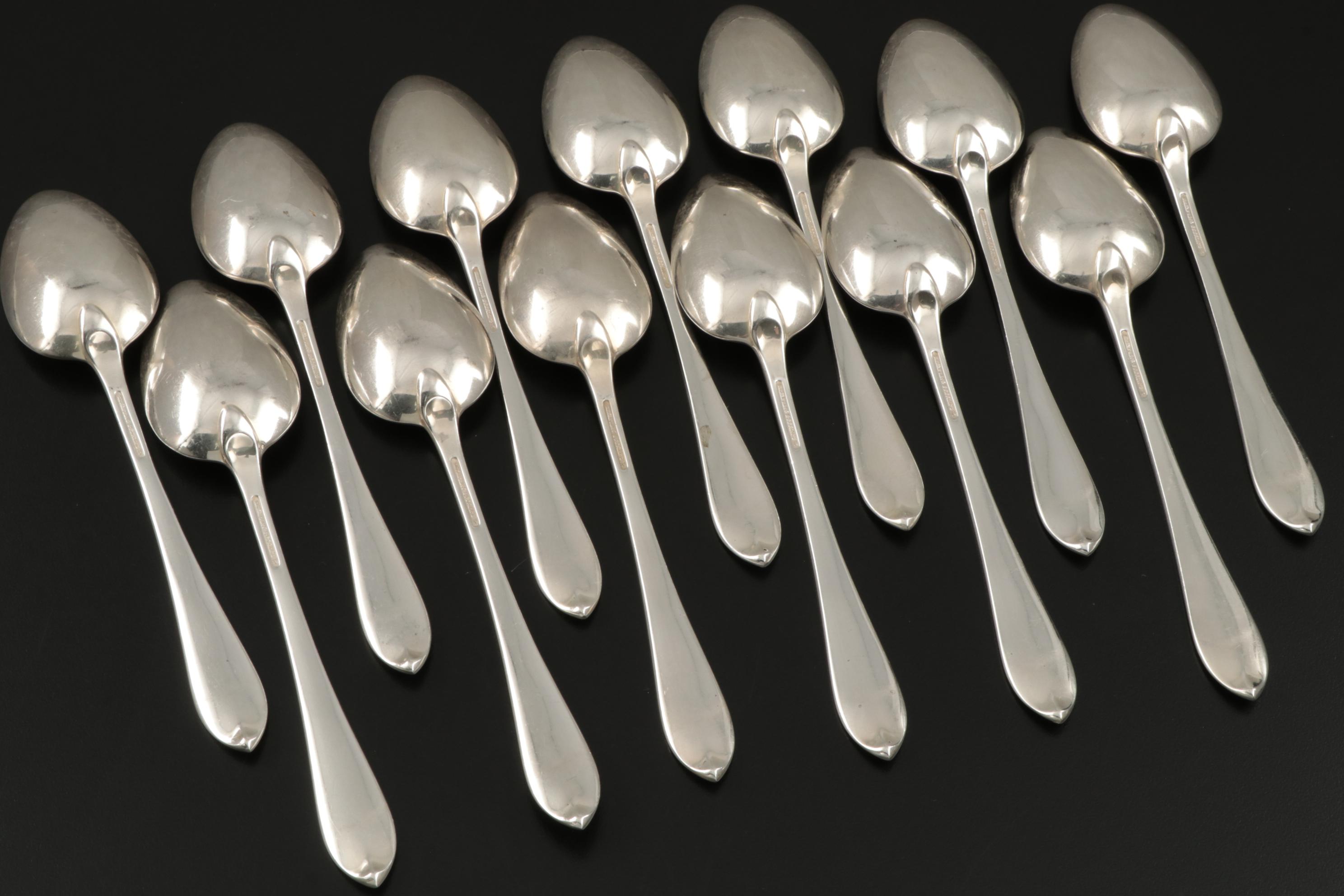 Tiffany & Co. "Faneuil" Sterling Silver Flatware and Serving Utensils, 1910–1947