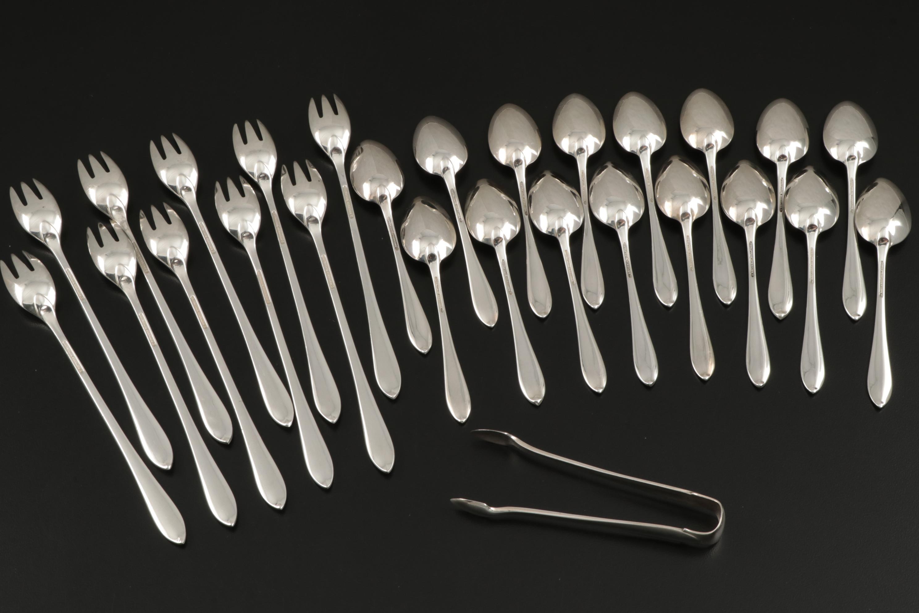 Tiffany & Co. "Faneuil" Sterling Silver Flatware and Serving Utensils, 1910–1947