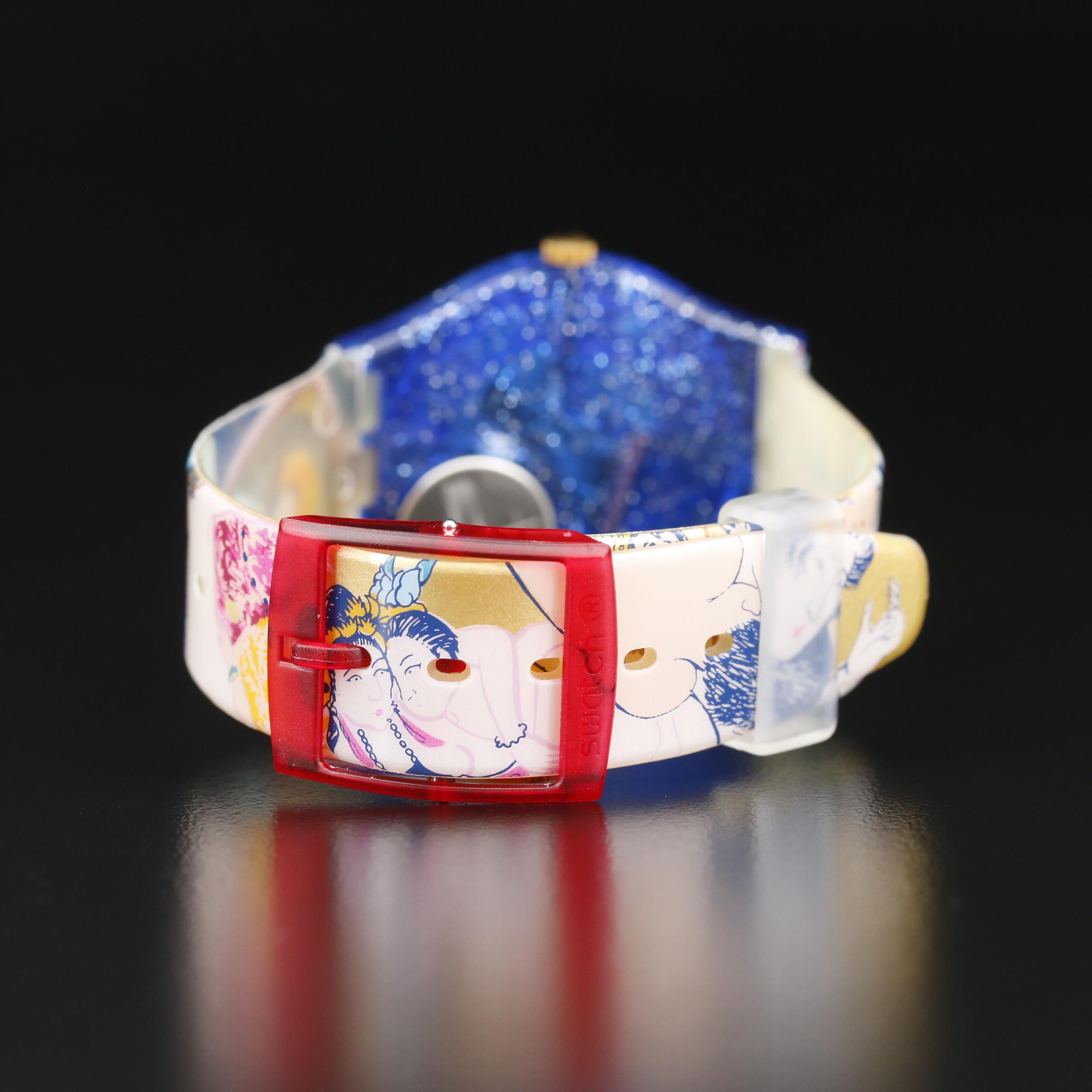 1994 Swatch Sex -Teaze Plastic Quartz Watch