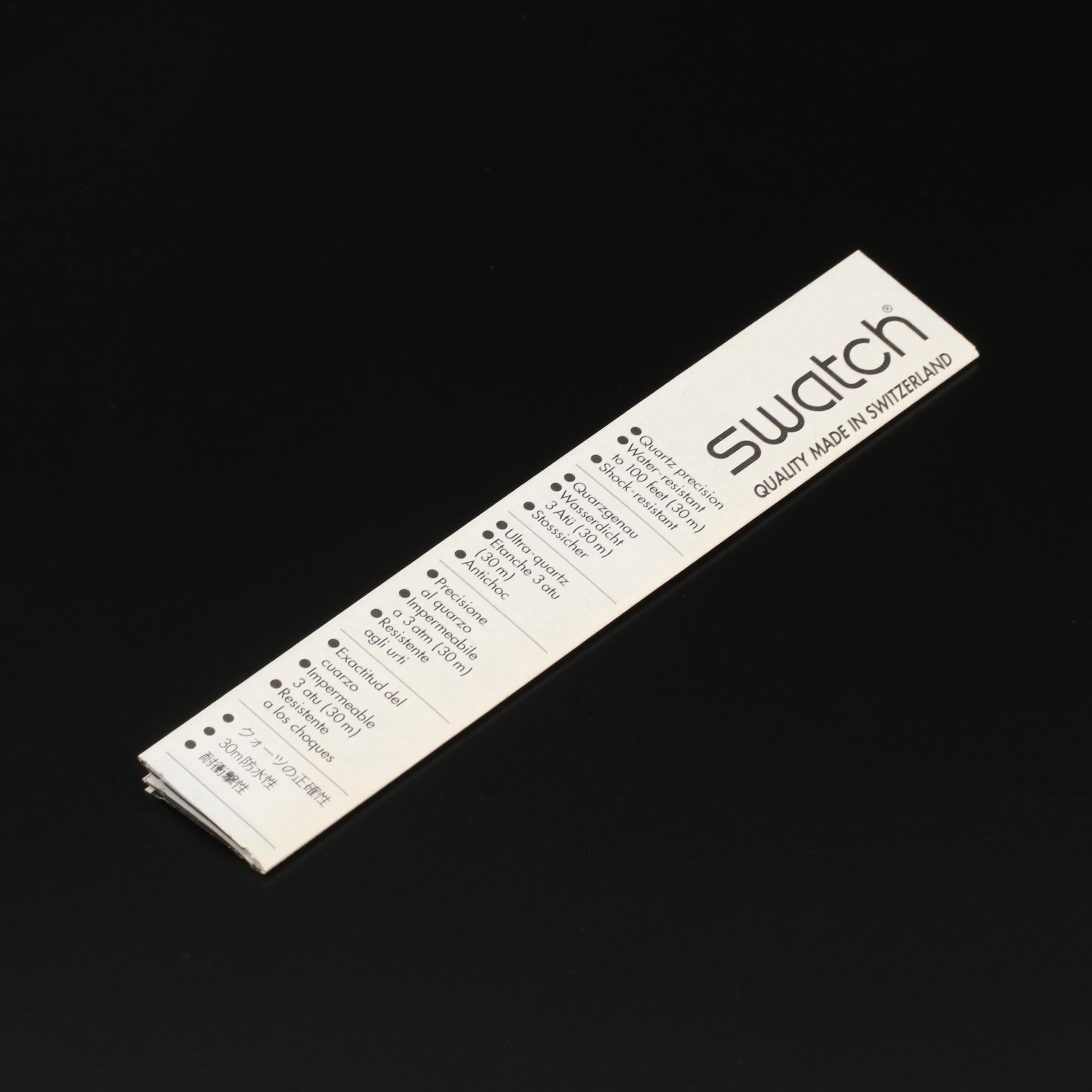 1994 Swatch Sex -Teaze Plastic Quartz Watch