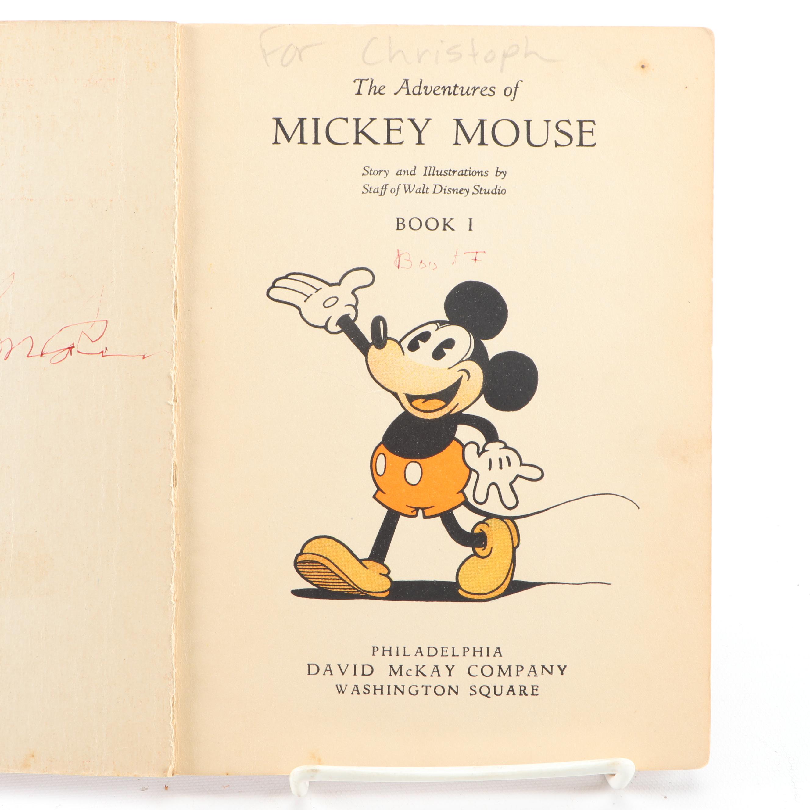 "The Adventures of Mickey Mouse: Book I" by the Walt Disney Studio, 1931
