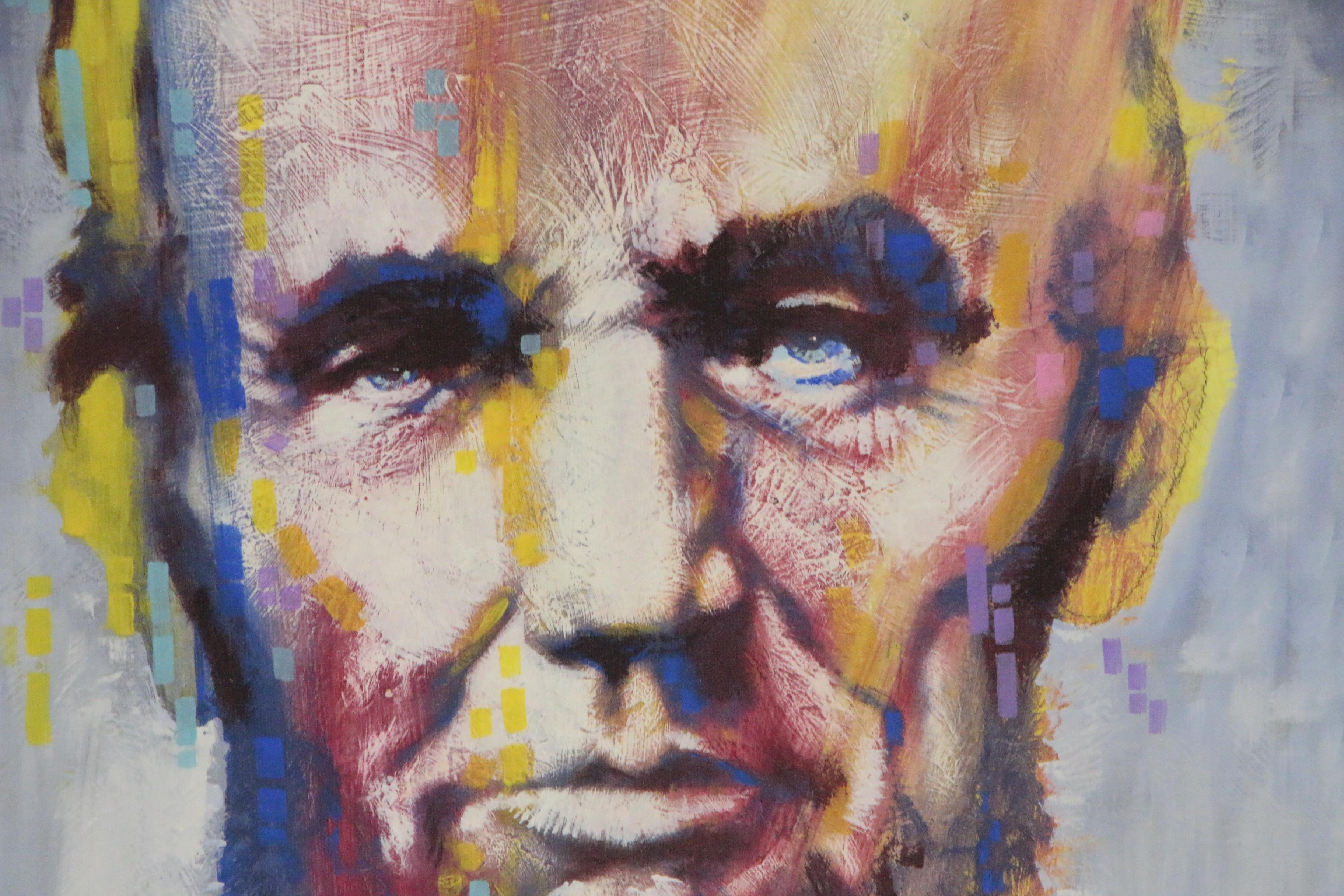 Stephen Fishwick Giclée "Abe", 21st Century
