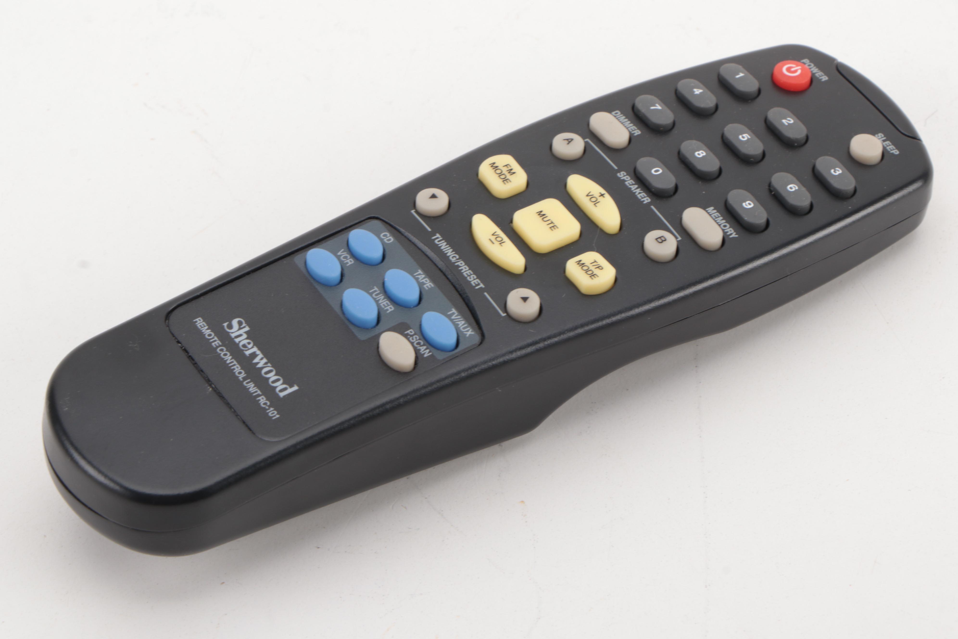 Sherwood Stereo Receiver with Pioneer Multi-Play Compact Disc Player and CDs