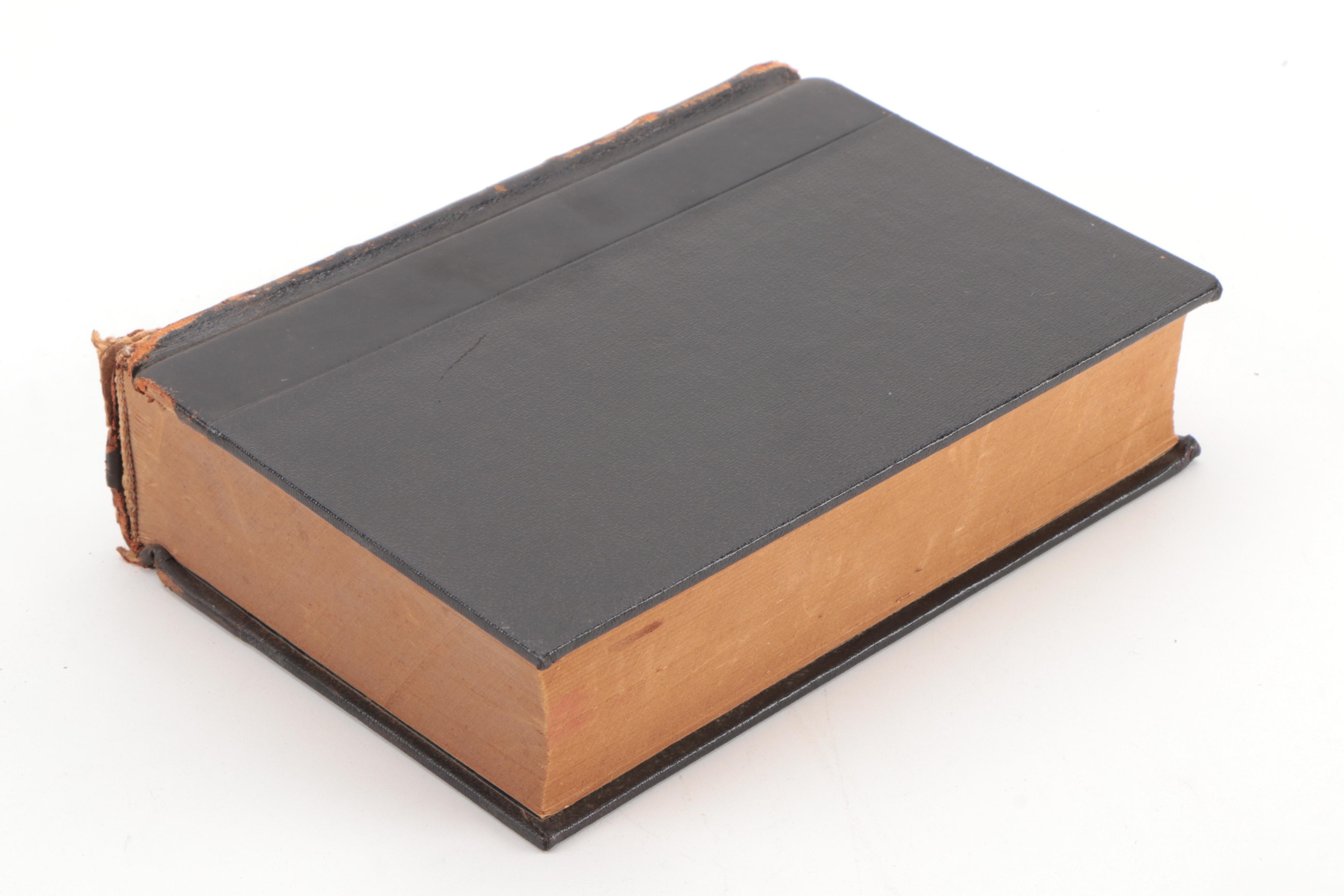 Leather Bound French Edition "Moby Dick" by Herman Melville, 1941