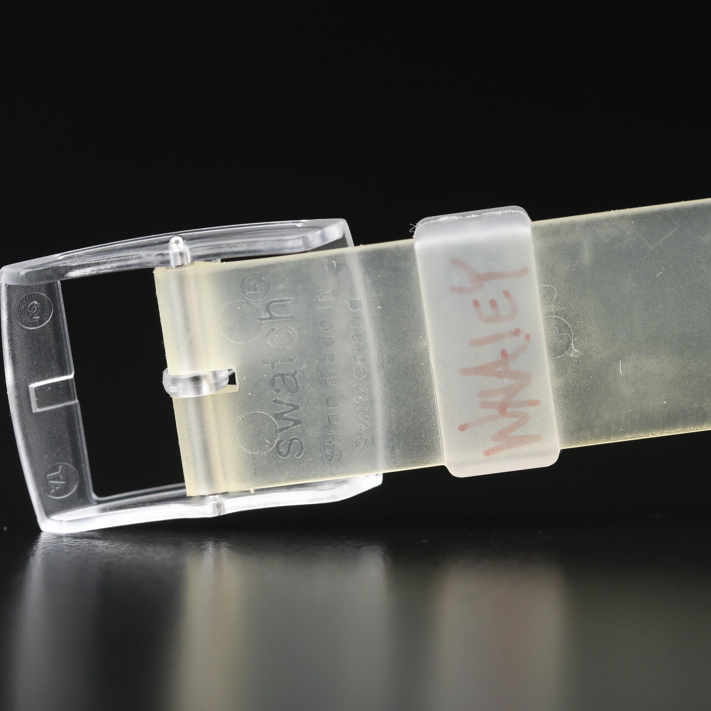 1997 Swatch "Ticking Brain" Plastic Quartz Watch