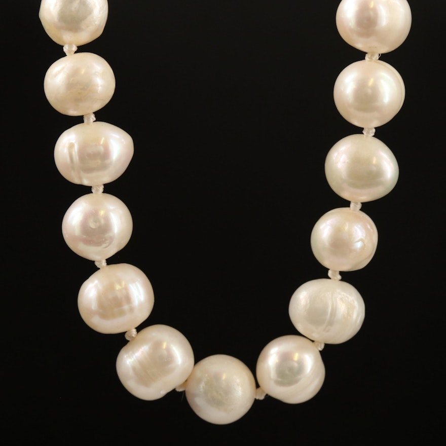 Endless Pearl Rope Necklace