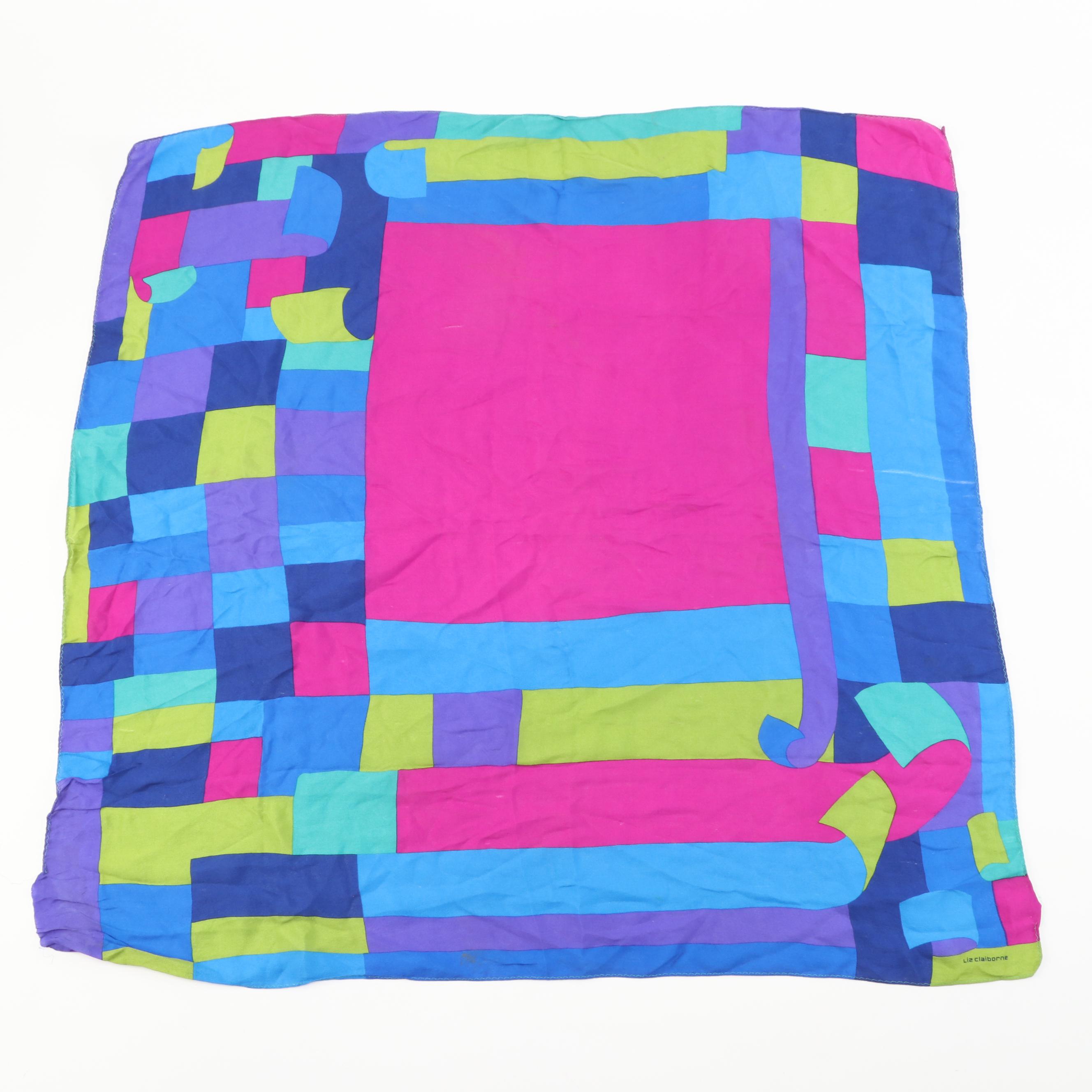 Symphony, Laurel Burch, Liz Claiborne and Other Colorful Silk Scarves