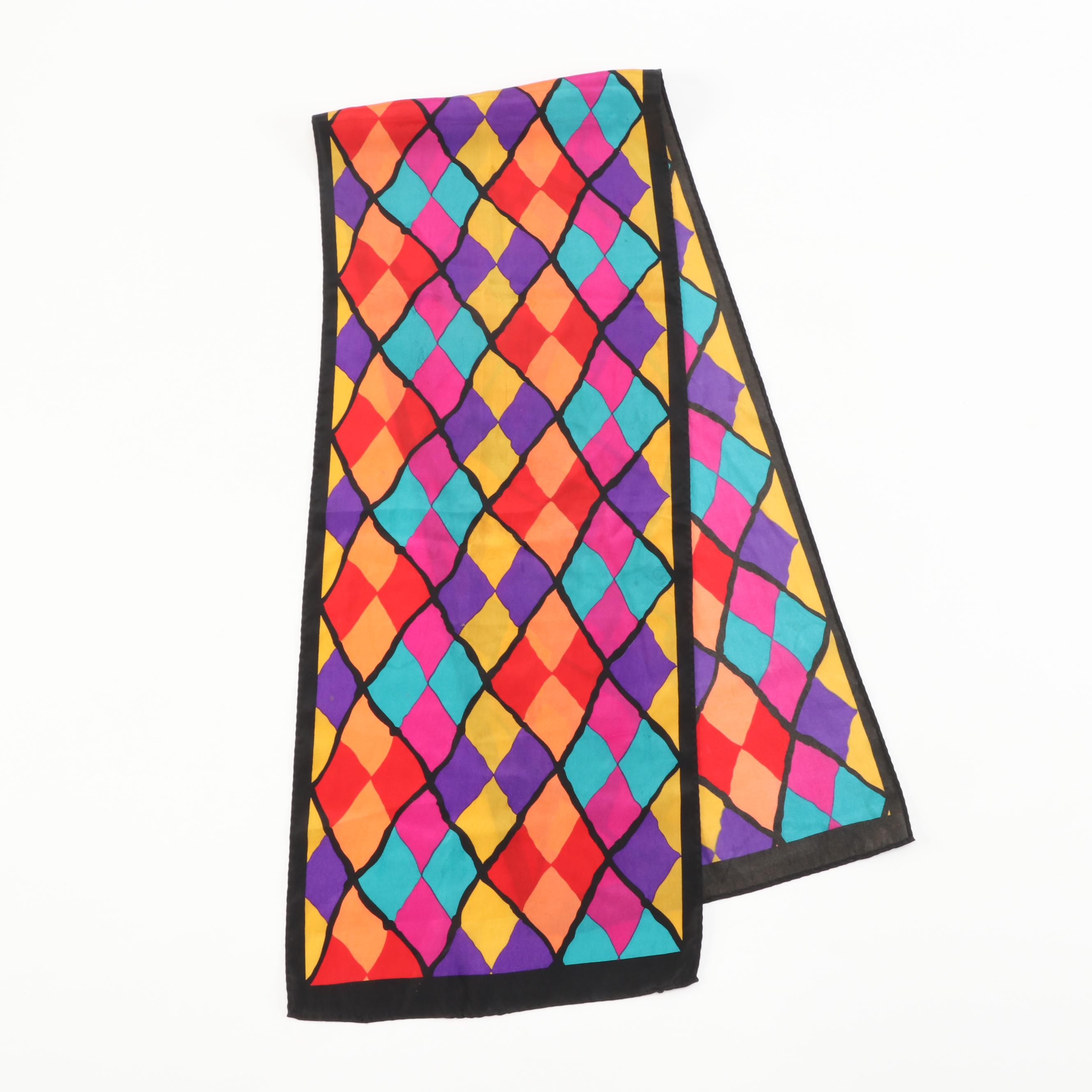 Symphony, Laurel Burch, Liz Claiborne and Other Colorful Silk Scarves