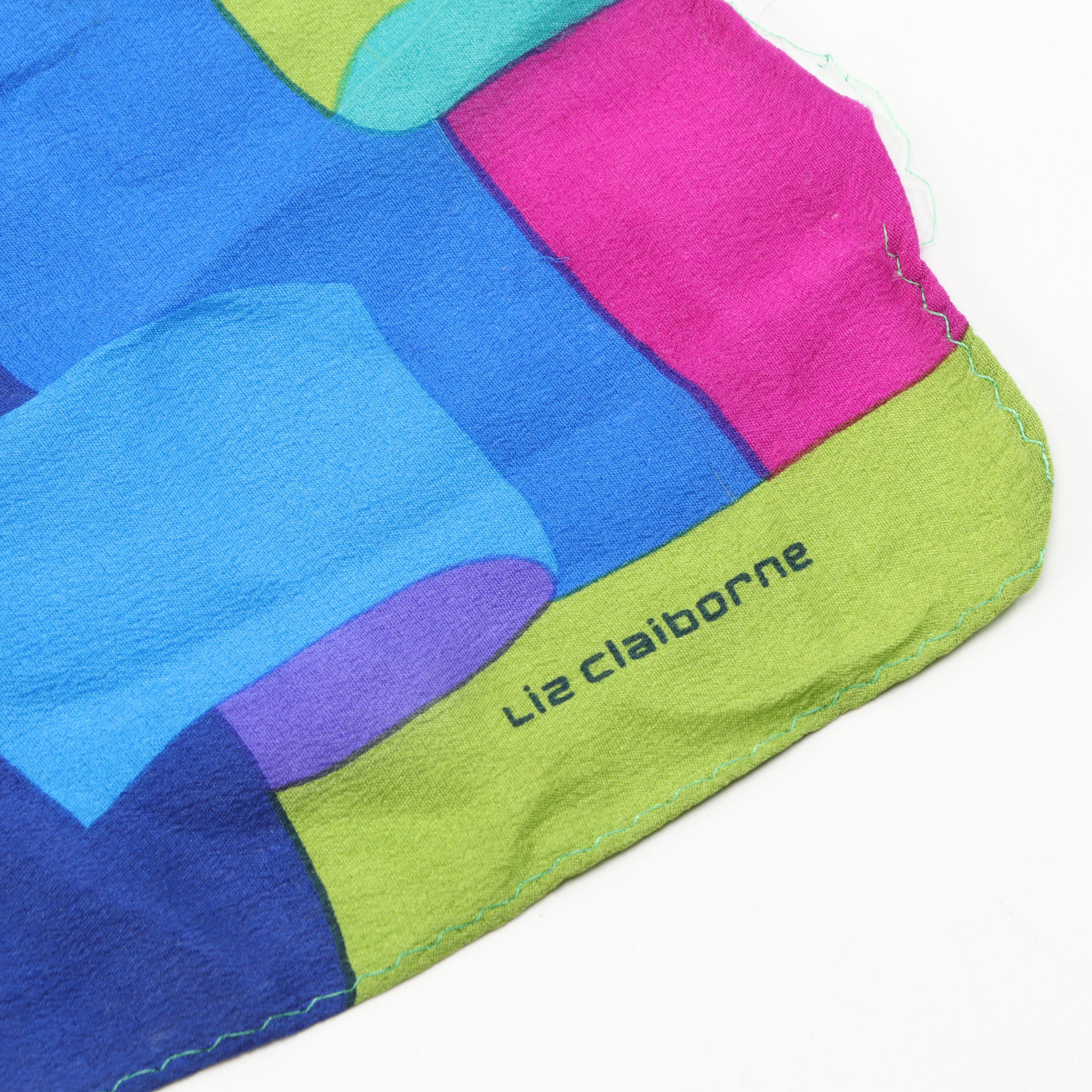 Symphony, Laurel Burch, Liz Claiborne and Other Colorful Silk Scarves