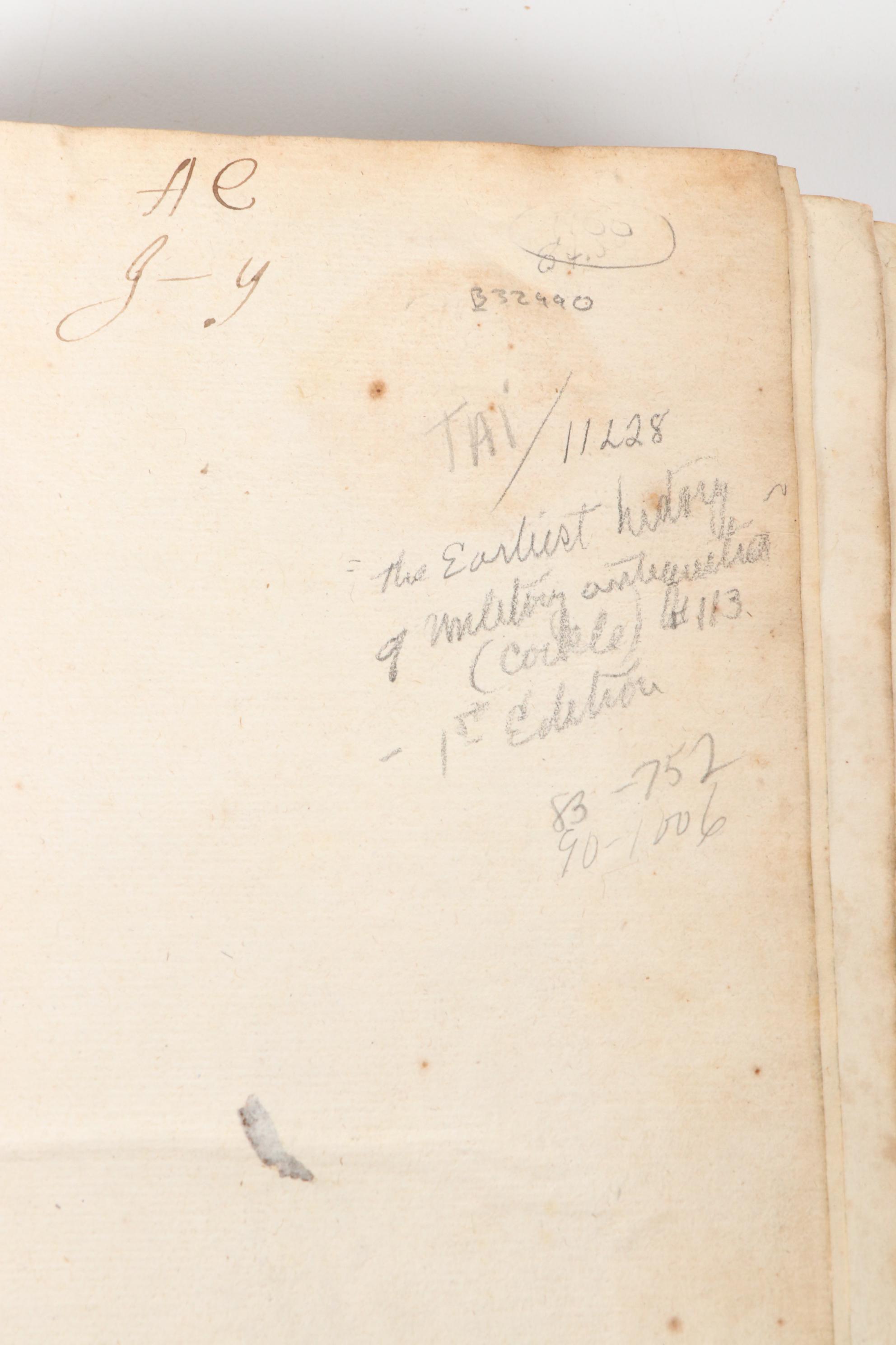 First Printing "Pallas Armata: Military Essayes" by Sir James Turner, 1683