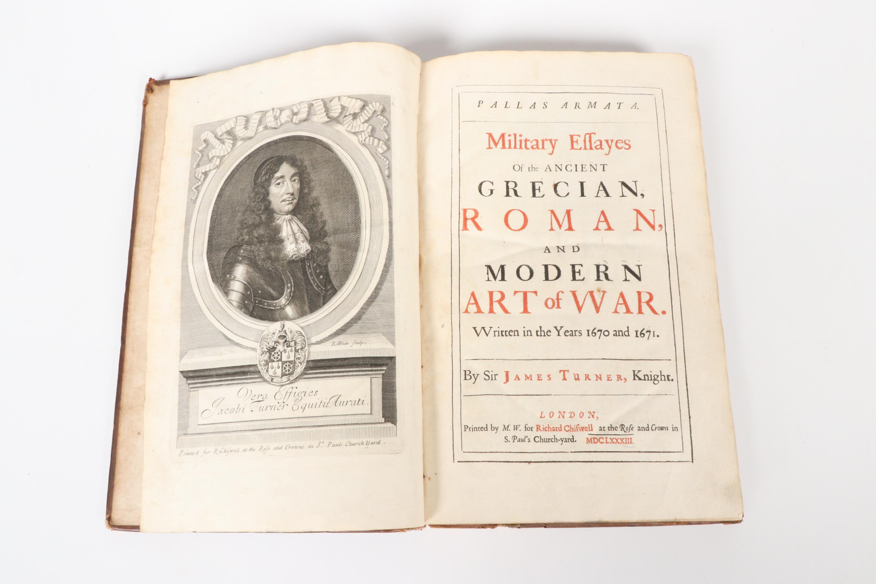 First Printing "Pallas Armata: Military Essayes" by Sir James Turner, 1683
