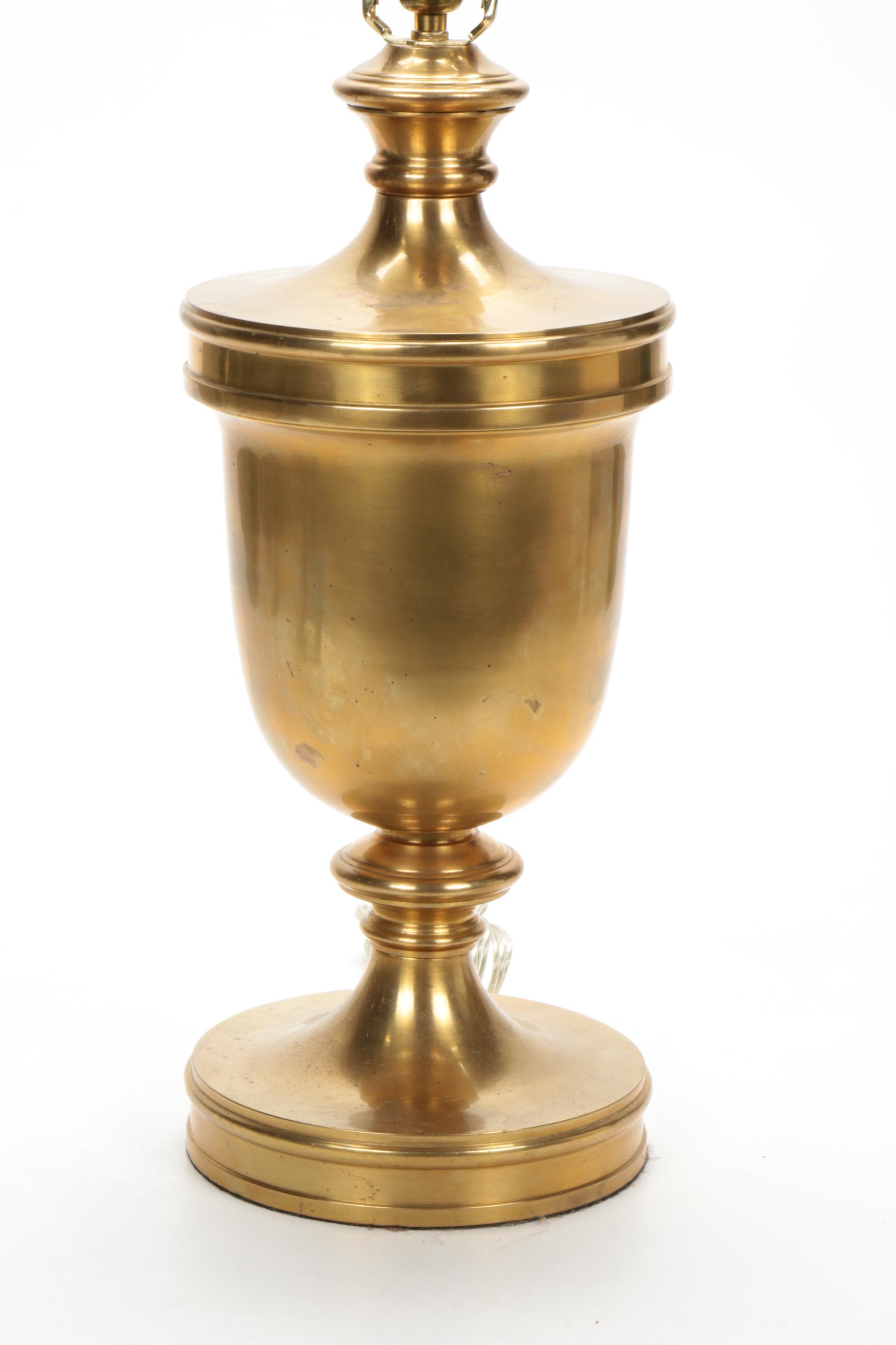 Visual Comfort & Co. Brass Trophy Base Table Lamp