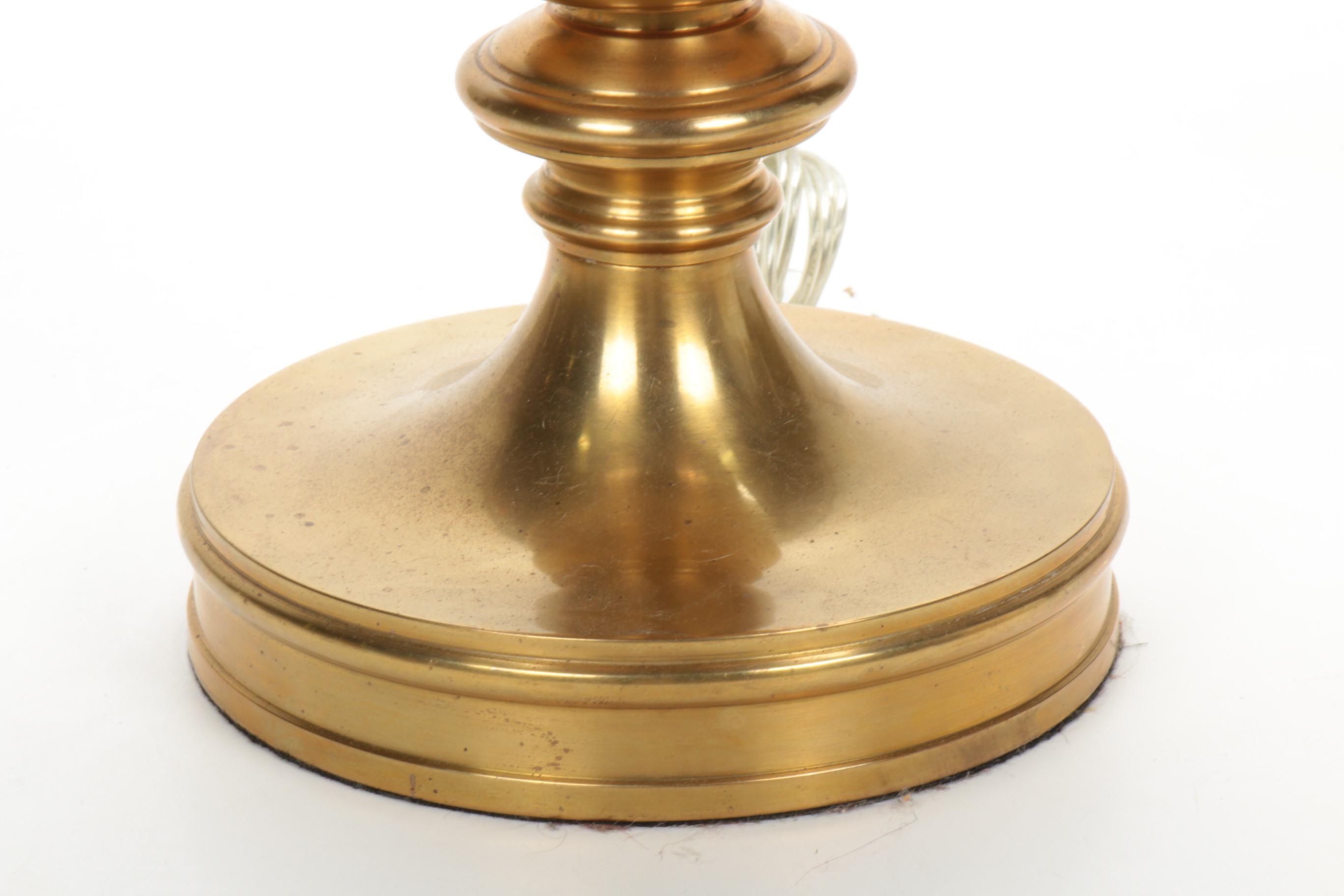 Visual Comfort & Co. Brass Trophy Base Table Lamp