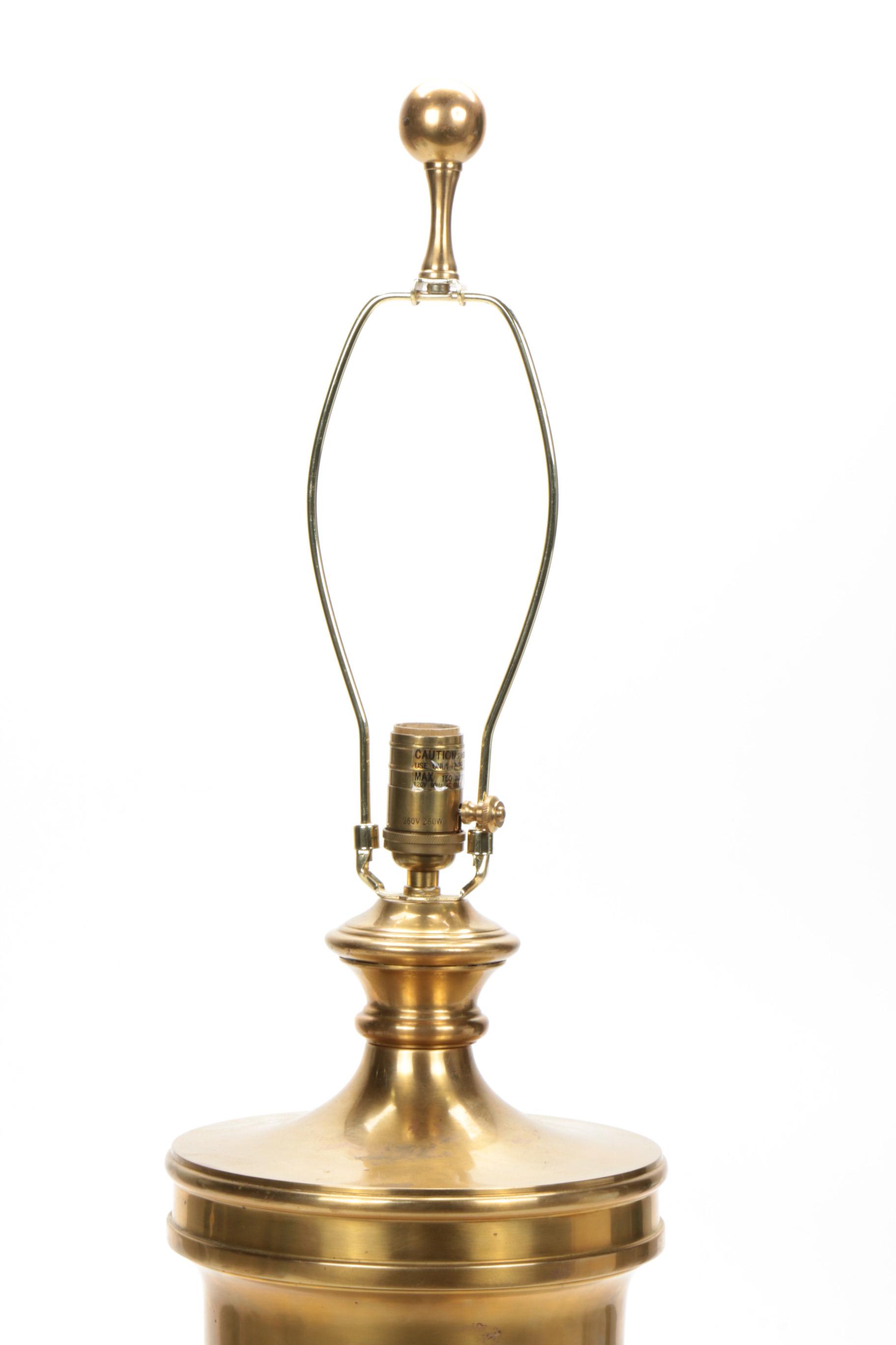 Visual Comfort & Co. Brass Trophy Base Table Lamp