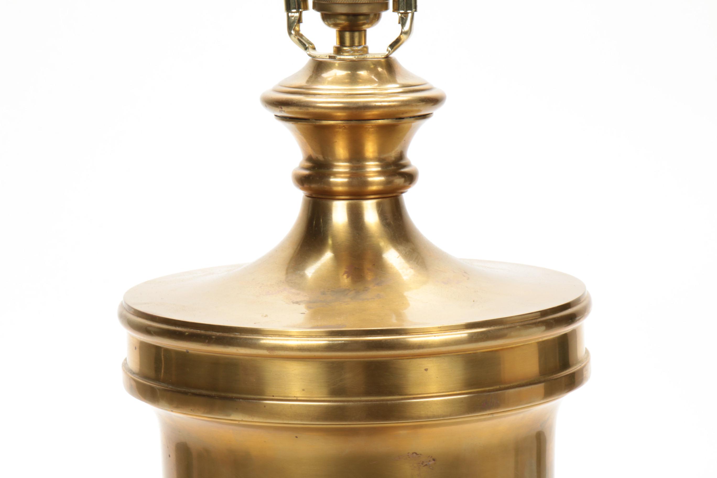 Visual Comfort & Co. Brass Trophy Base Table Lamp