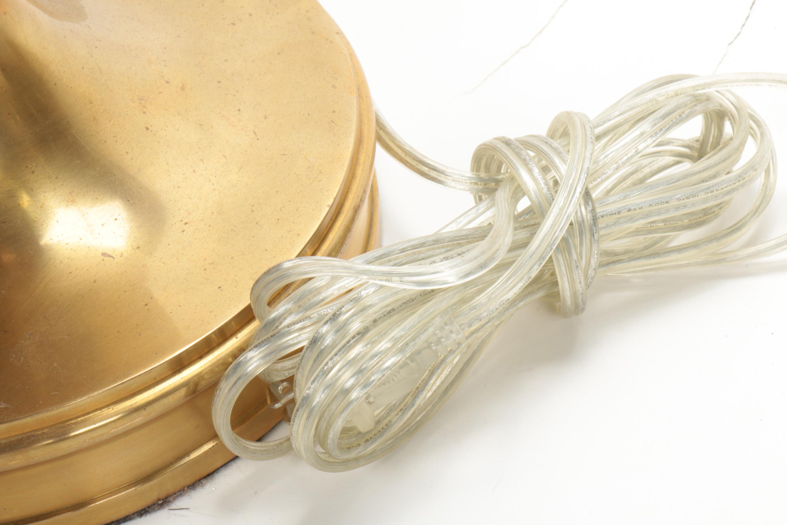 Visual Comfort & Co. Brass Trophy Base Table Lamp