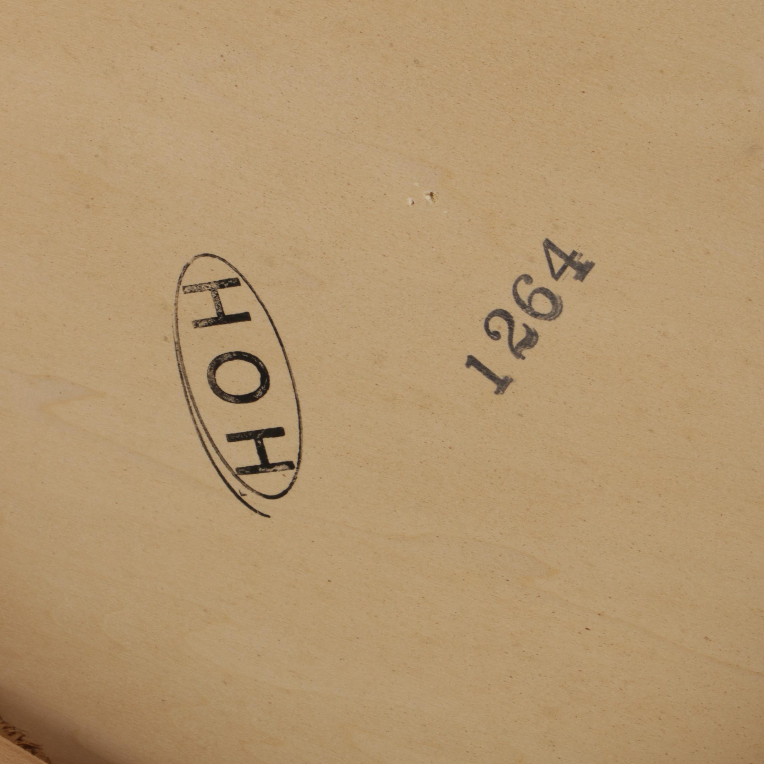 Henredon Charles X Burl Wood Drum Cabinet Side Tables