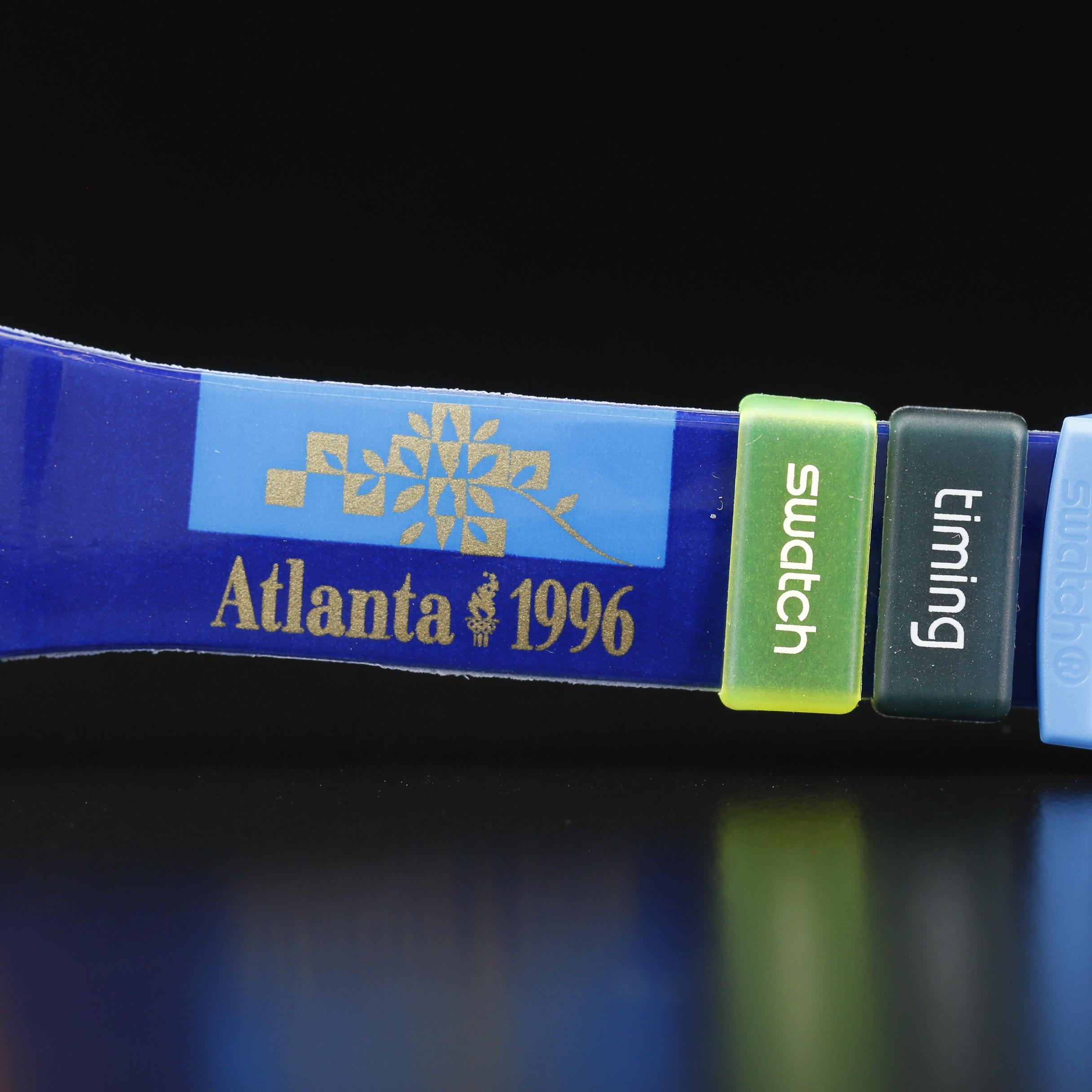 1996 Swatch Olympics Atlanta Staff Plastic Quartz Watch