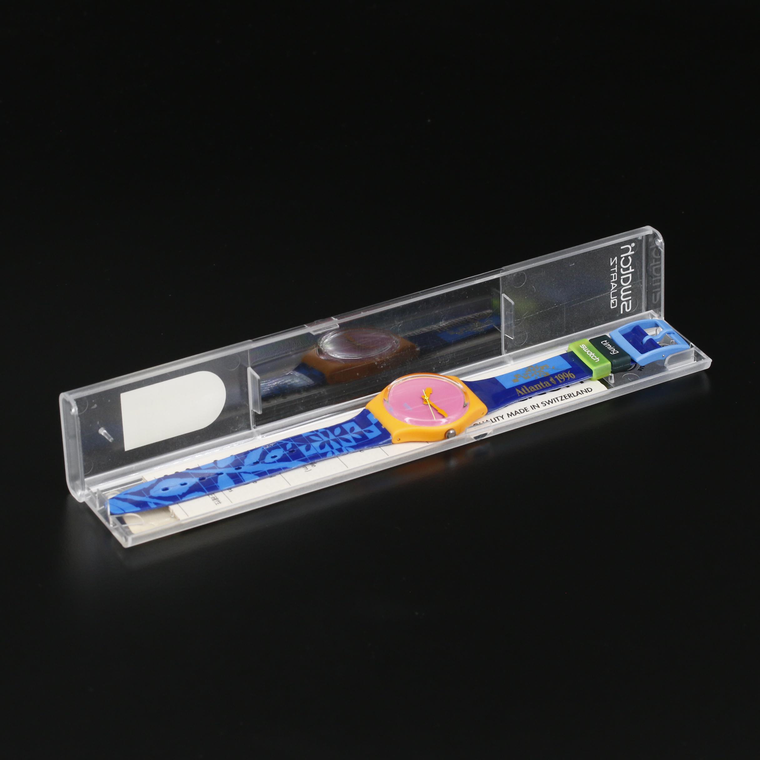 1996 Swatch Olympics Atlanta Staff Plastic Quartz Watch