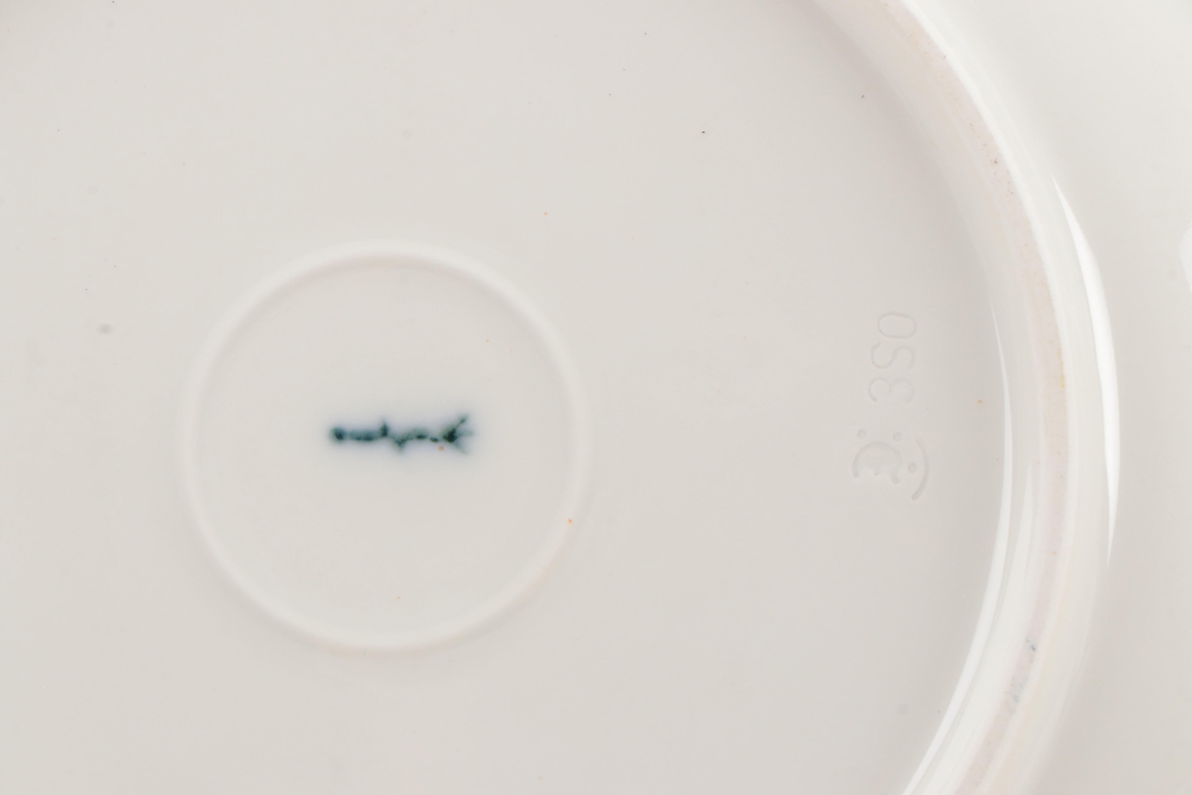 KPM Hand-Painted Porcelain Fish Dinner Plates, Early 20th Century