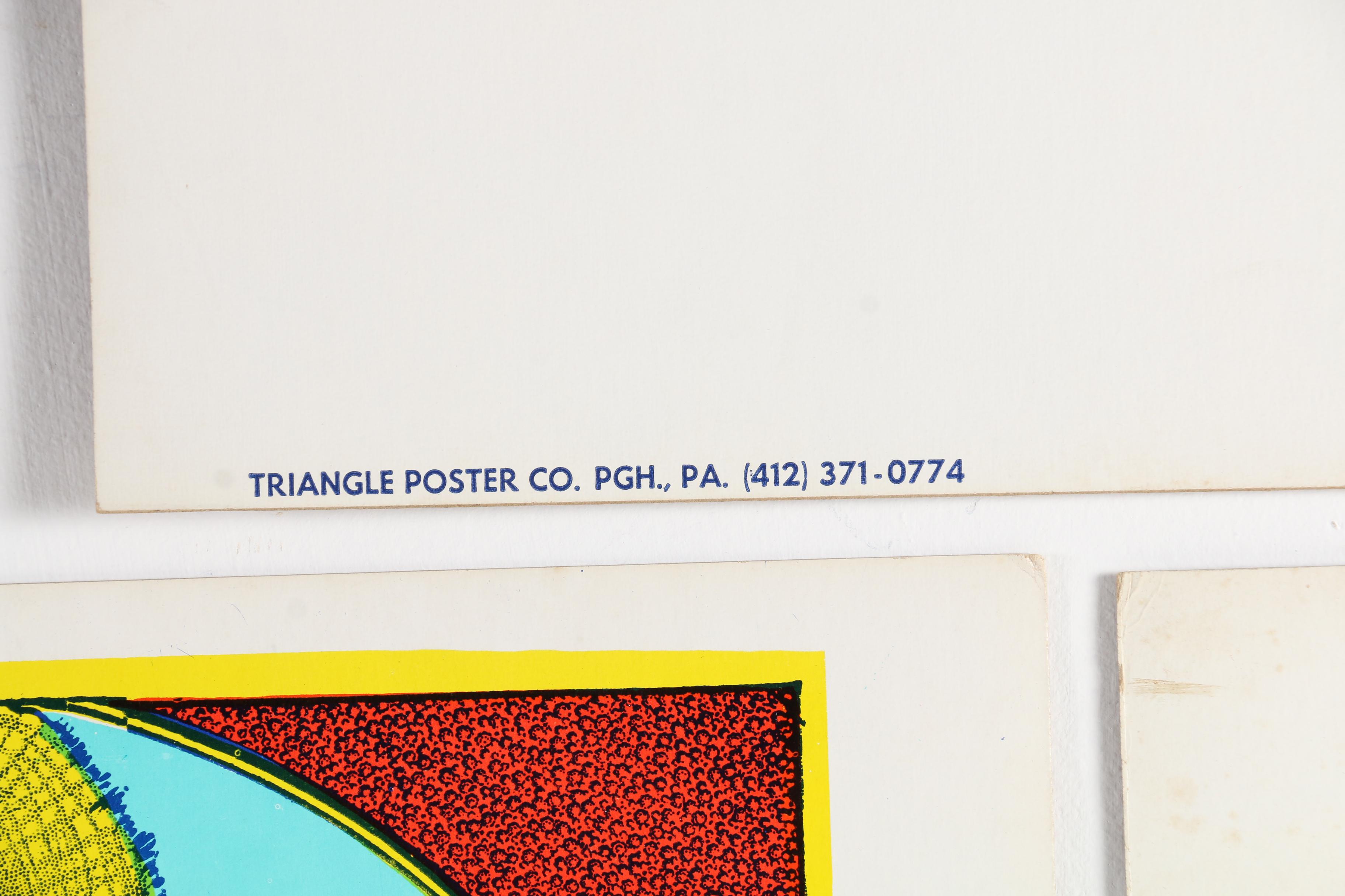 Triangle Poster Co. Serigraph Circus and Fair Advertisements, 1950s