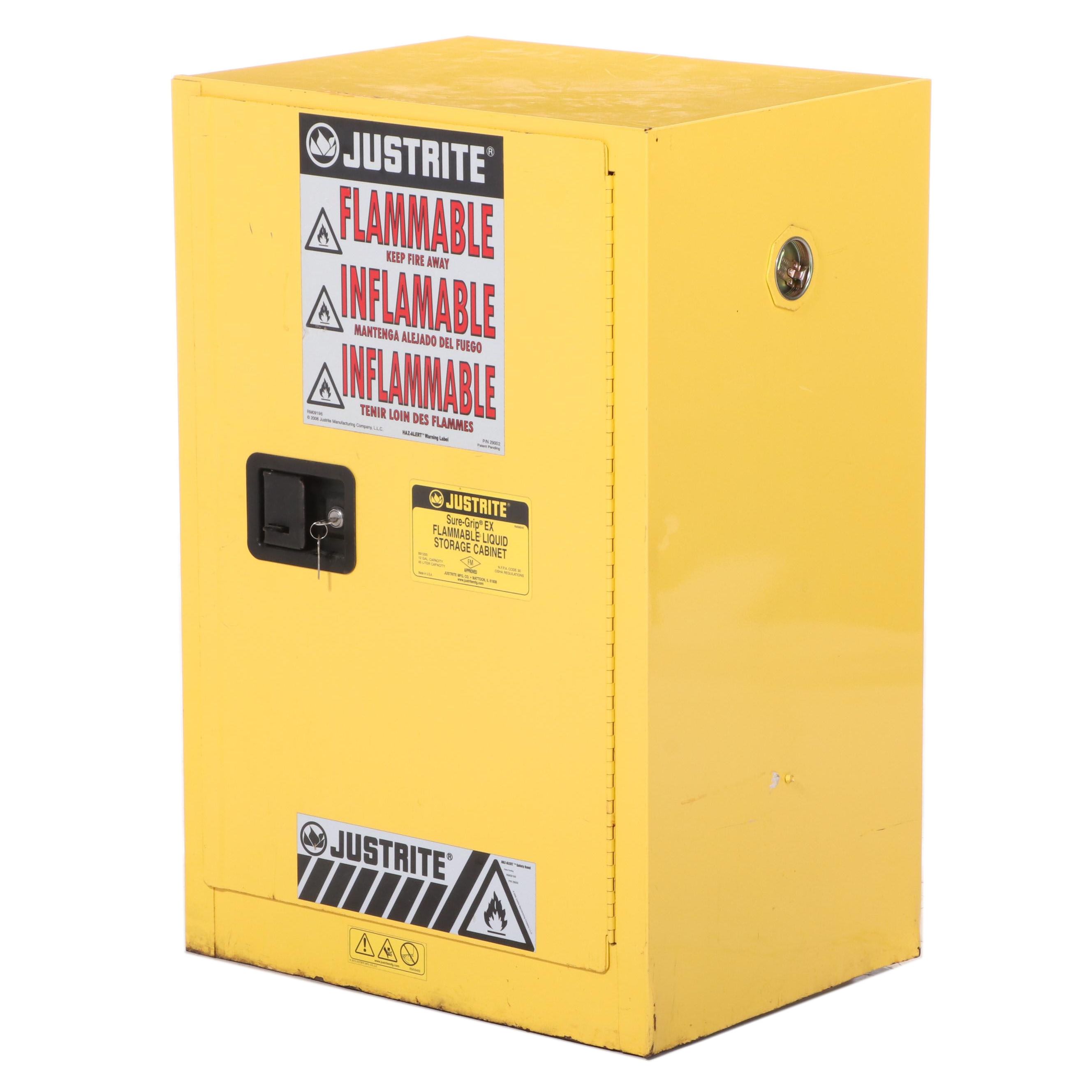 Justrite Flammable Liquids Cabinet