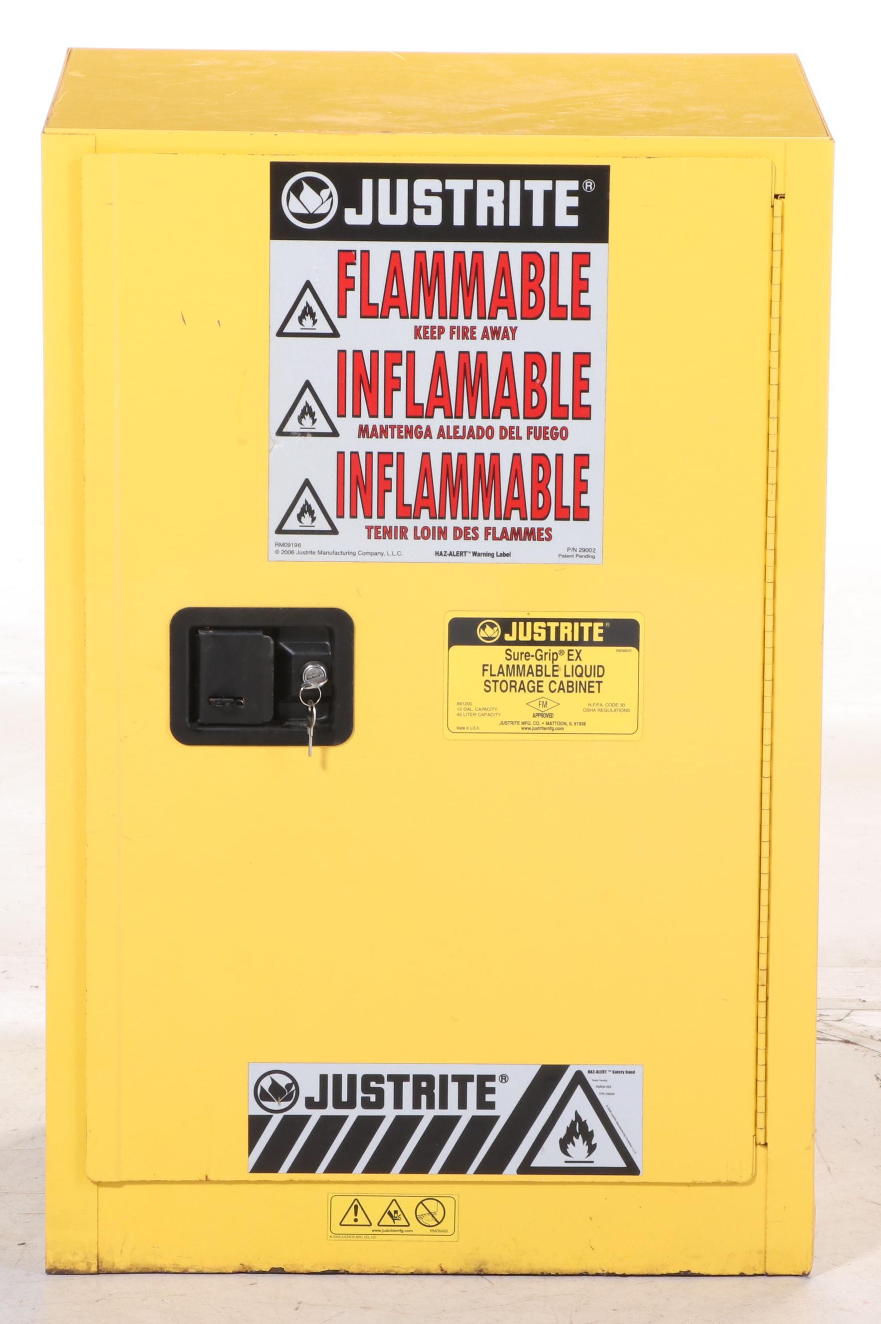 Justrite Flammable Liquids Cabinet