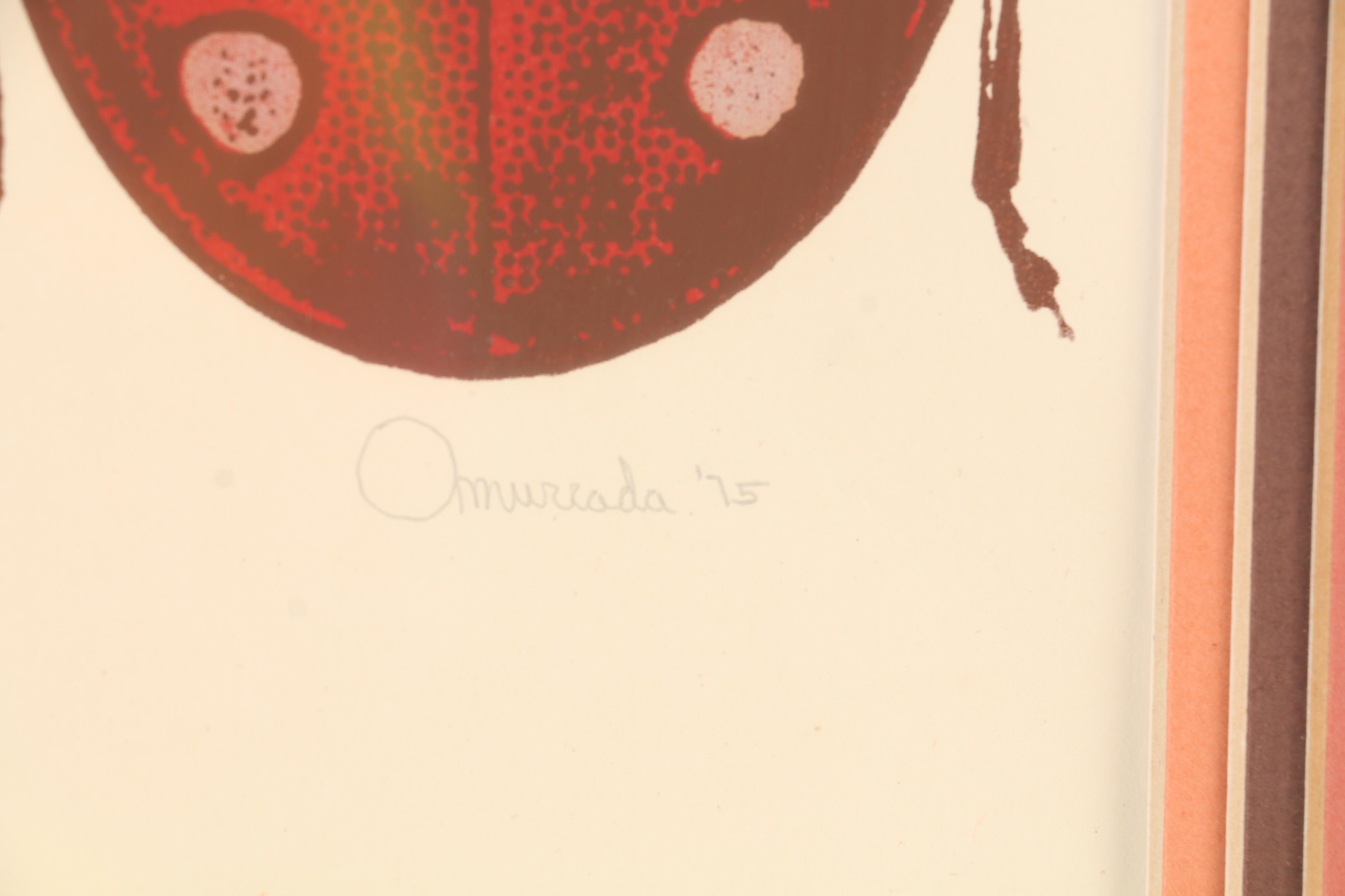 William Omurcada Serigraph "On Your Mark, Get Set...", 1975