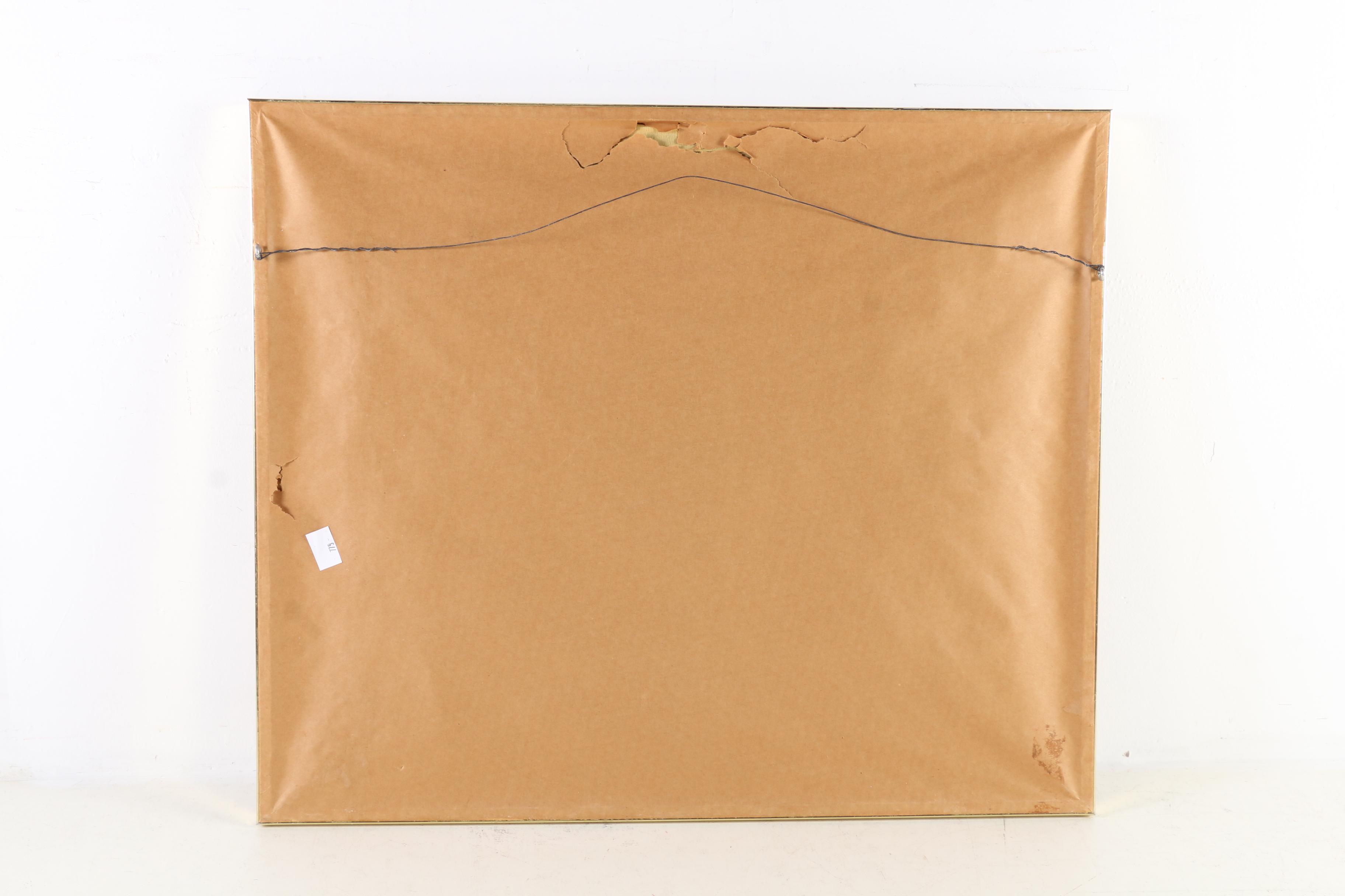 William Omurcada Serigraph "On Your Mark, Get Set...", 1975