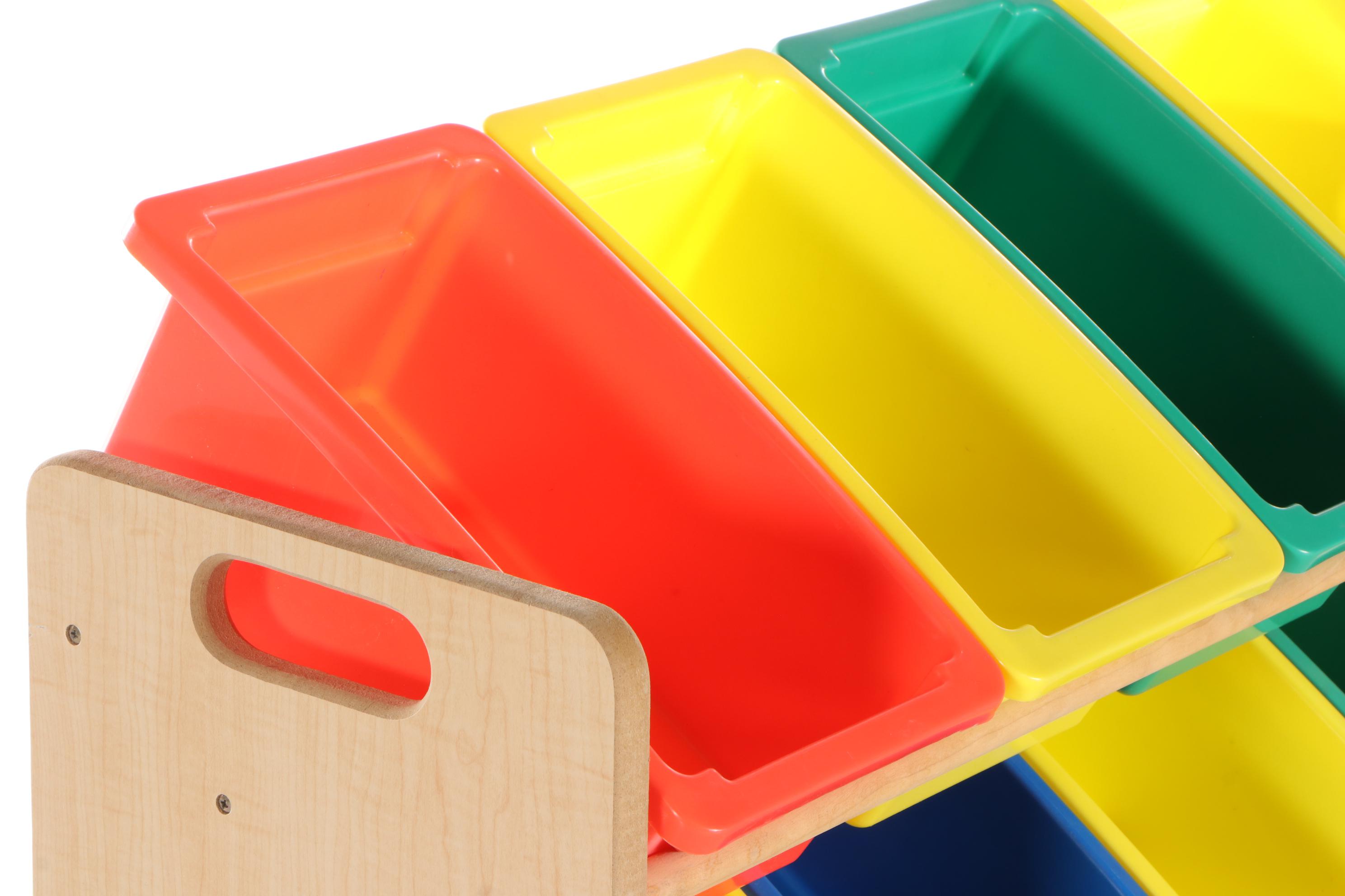 Little Tikes Interlocking Blocks and Toy Storage Organizer Bins