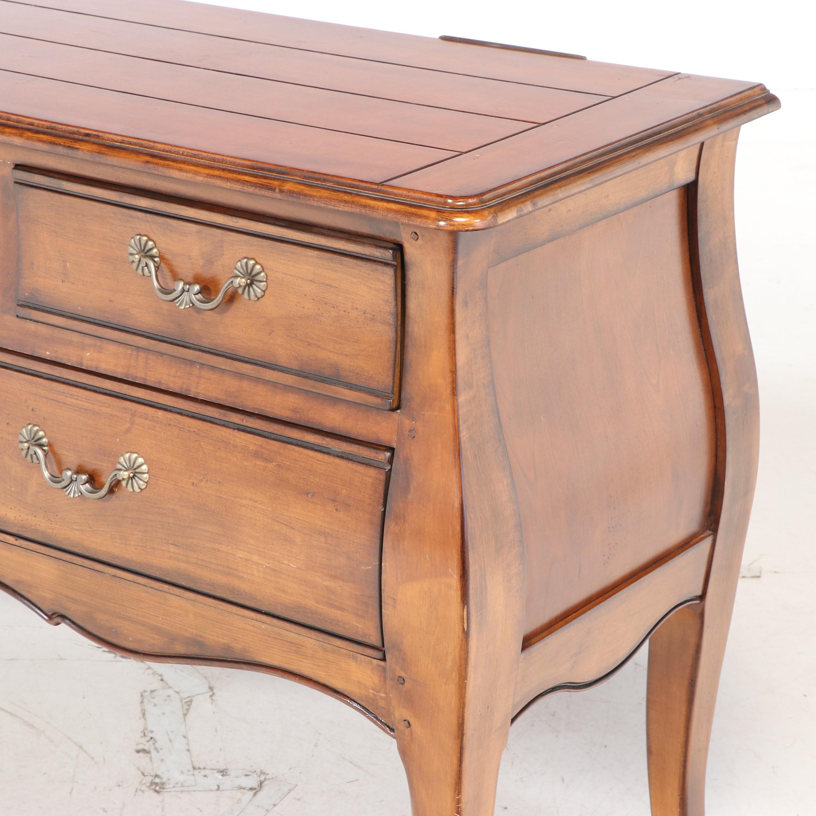 Drexel Heritage "Accents Français" Cherrywood Bombé Buffet