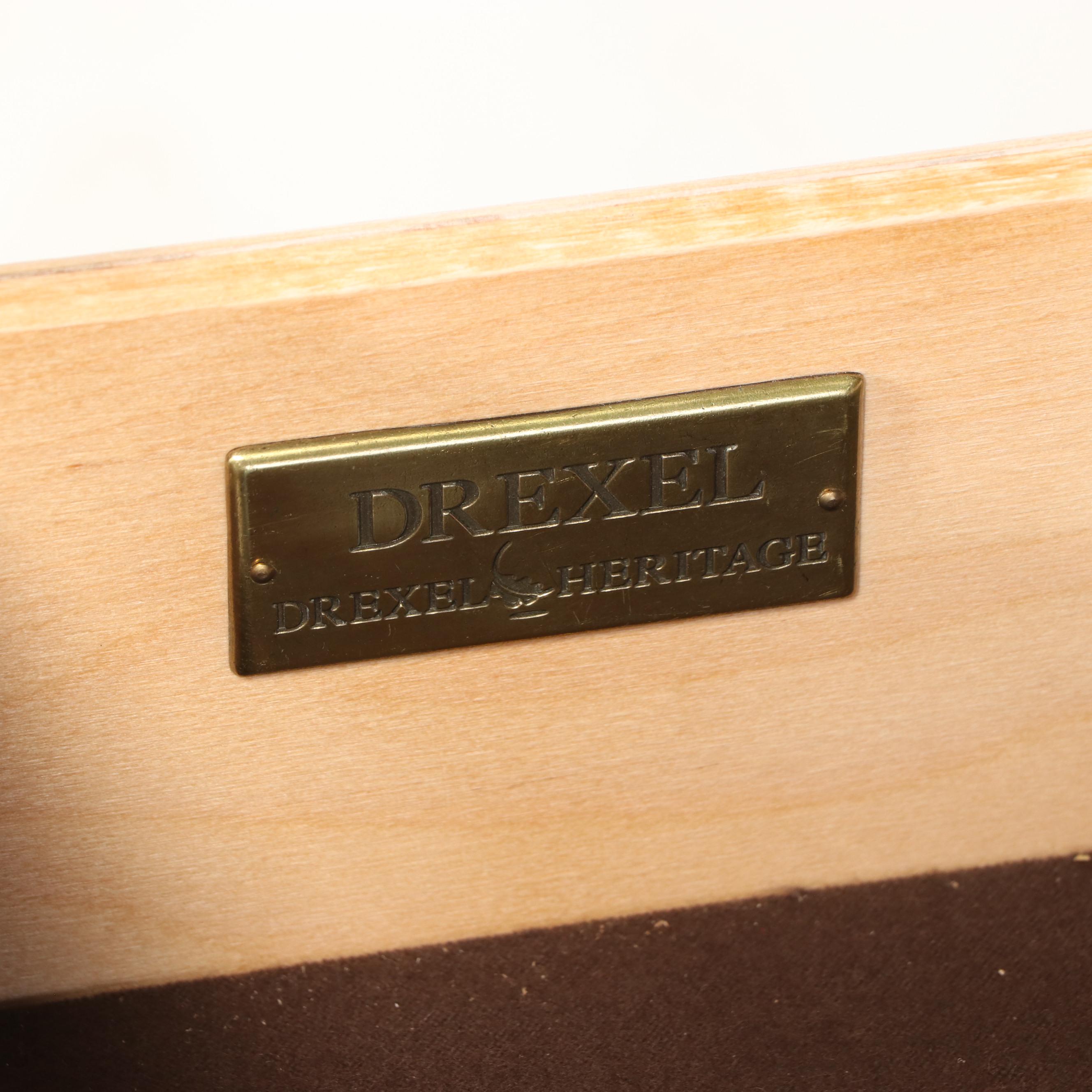 Drexel Heritage "Accents Français" Cherrywood Bombé Buffet