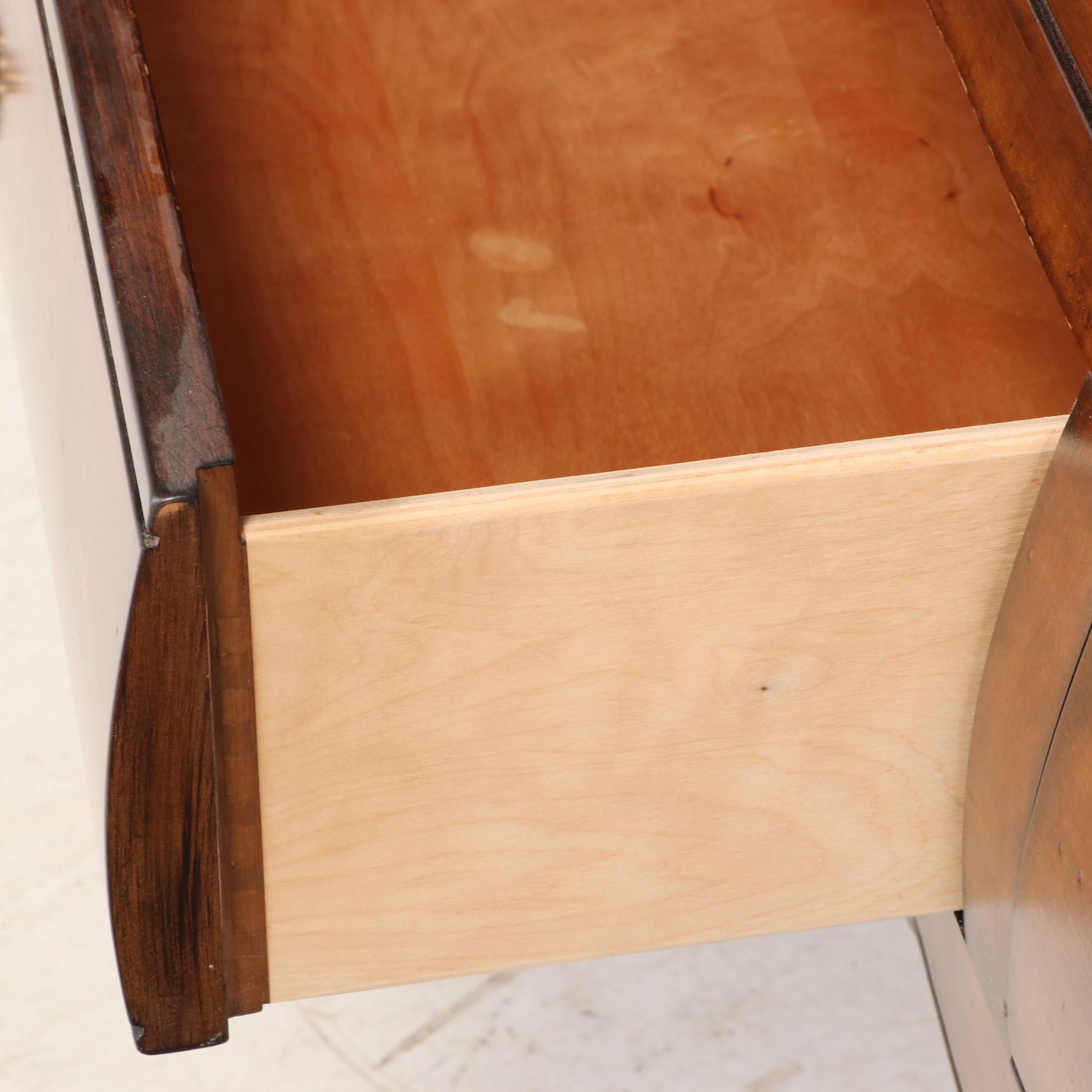 Drexel Heritage "Accents Français" Cherrywood Bombé Buffet