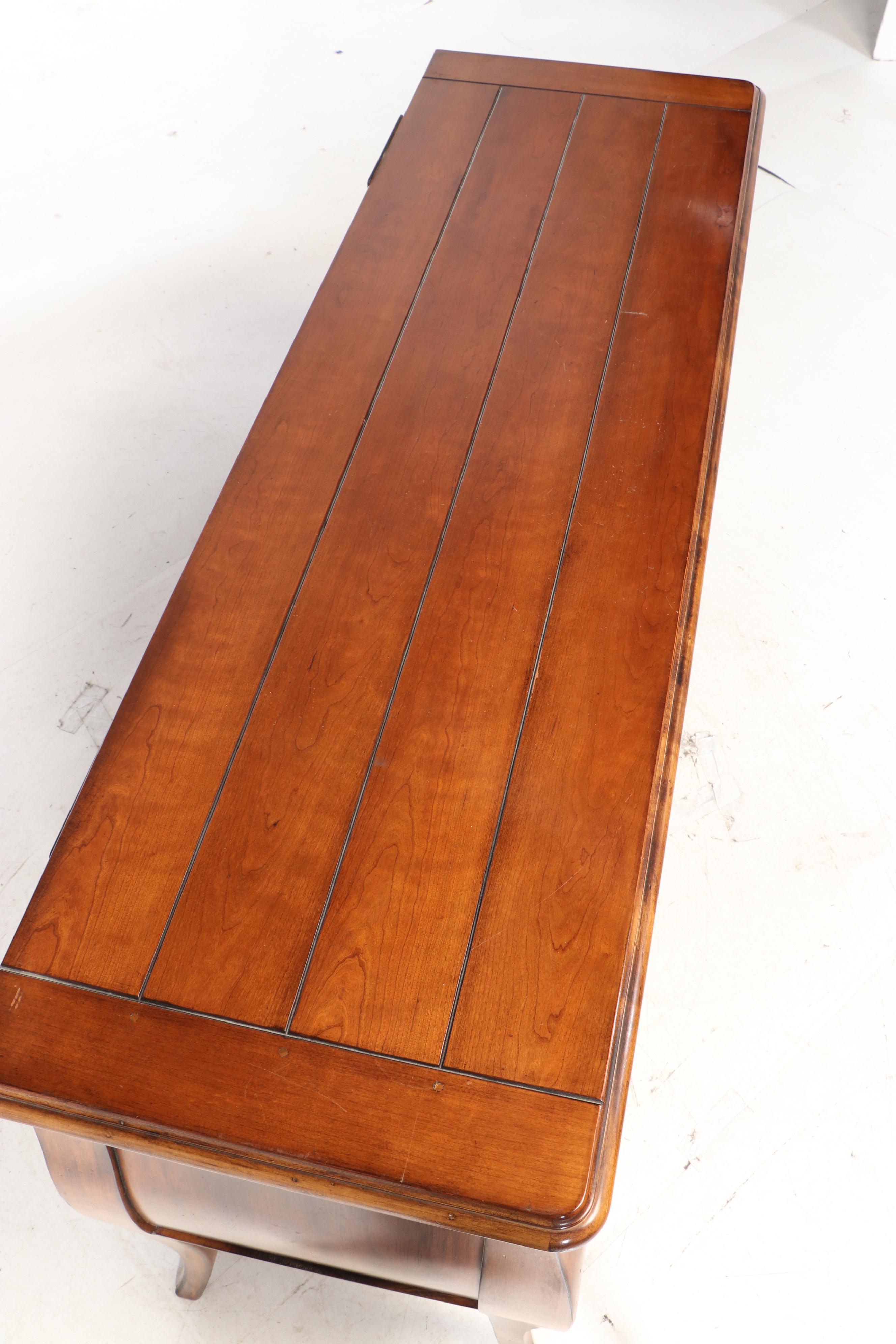 Drexel Heritage "Accents Français" Cherrywood Bombé Buffet
