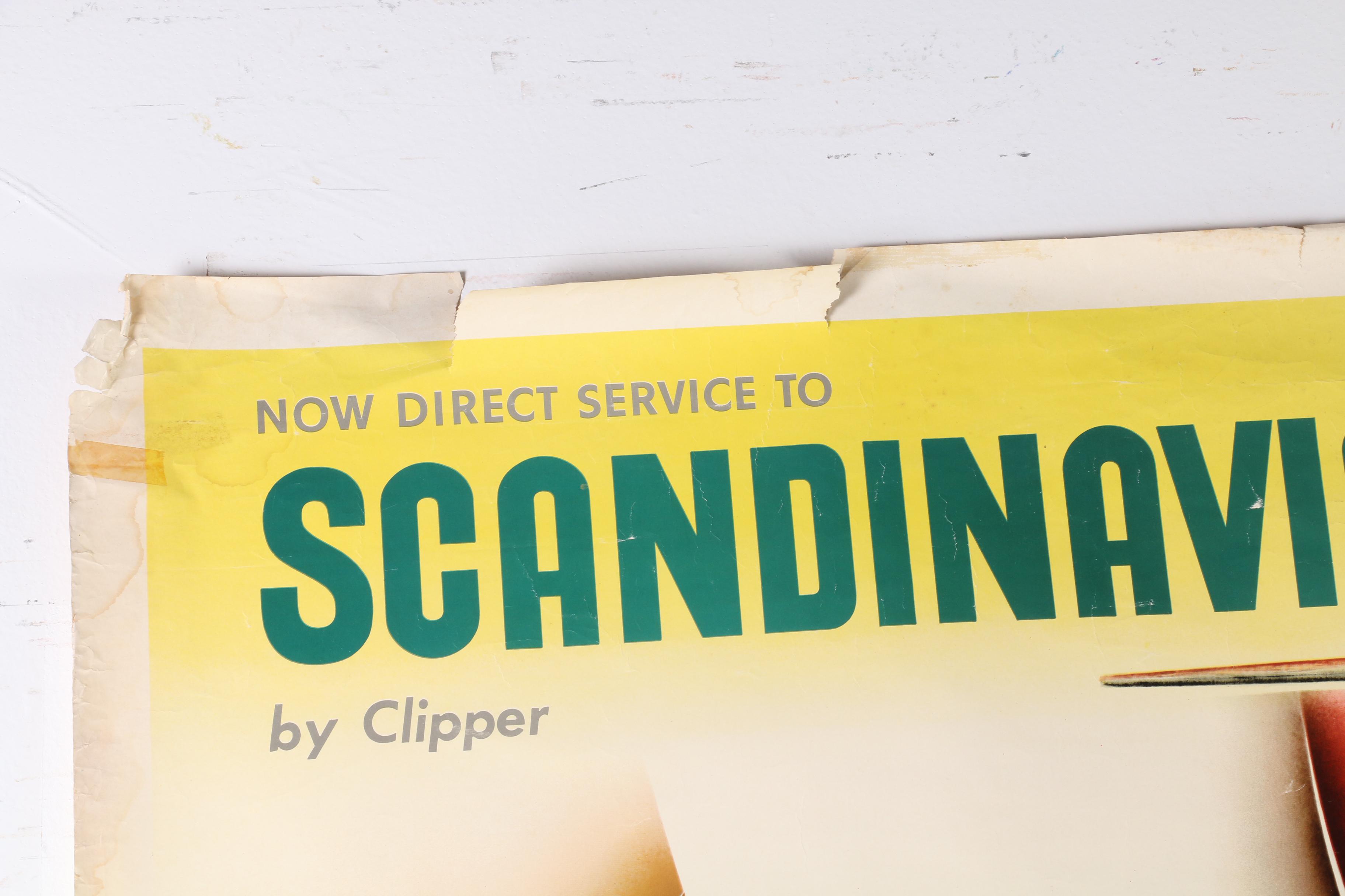 Jean Carlu and Other Scandinavia Travel Posters for Pan American Airlines, 1950s