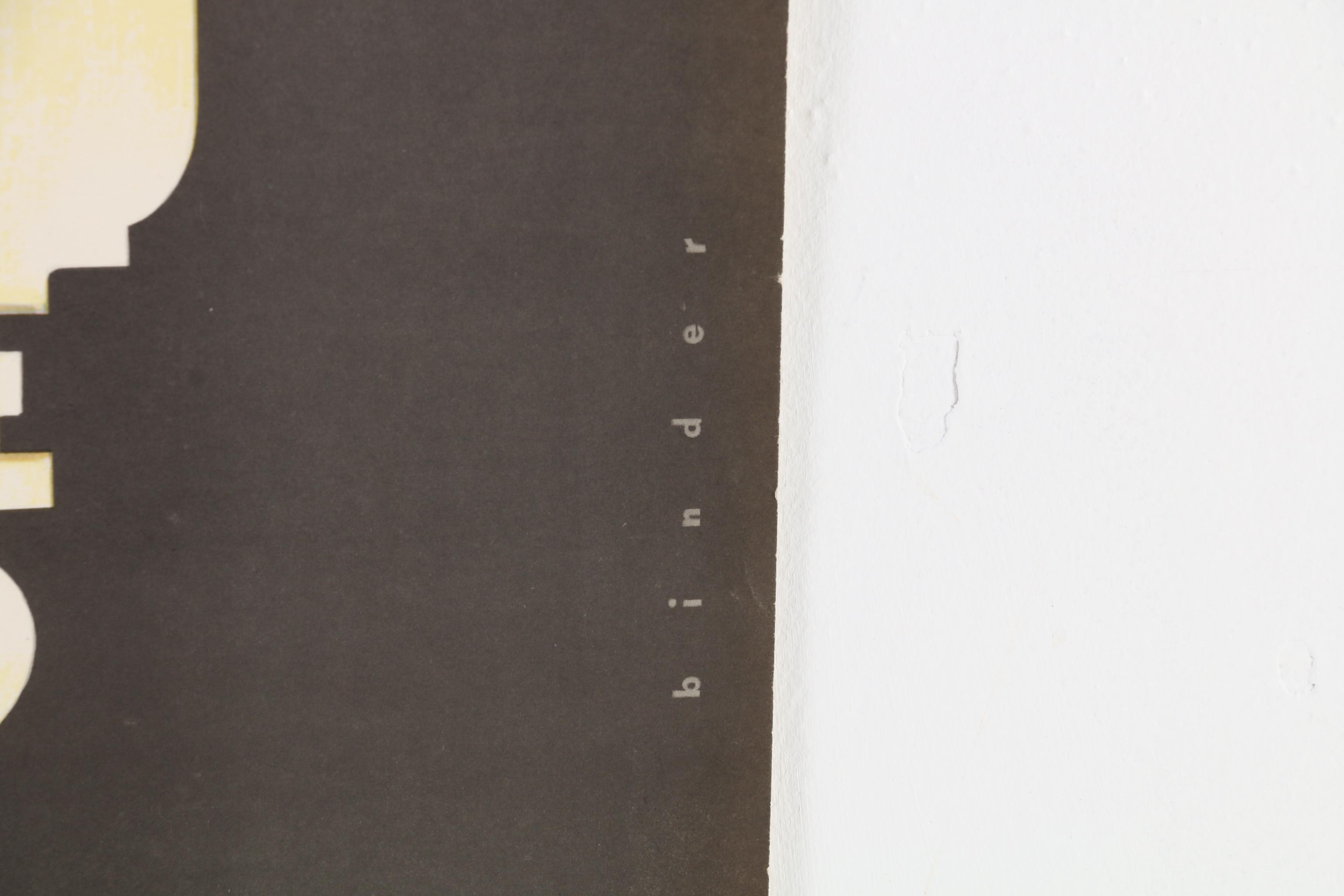 Joseph Binder Washington D.C. Tourism Poster for United Airlines, 1955