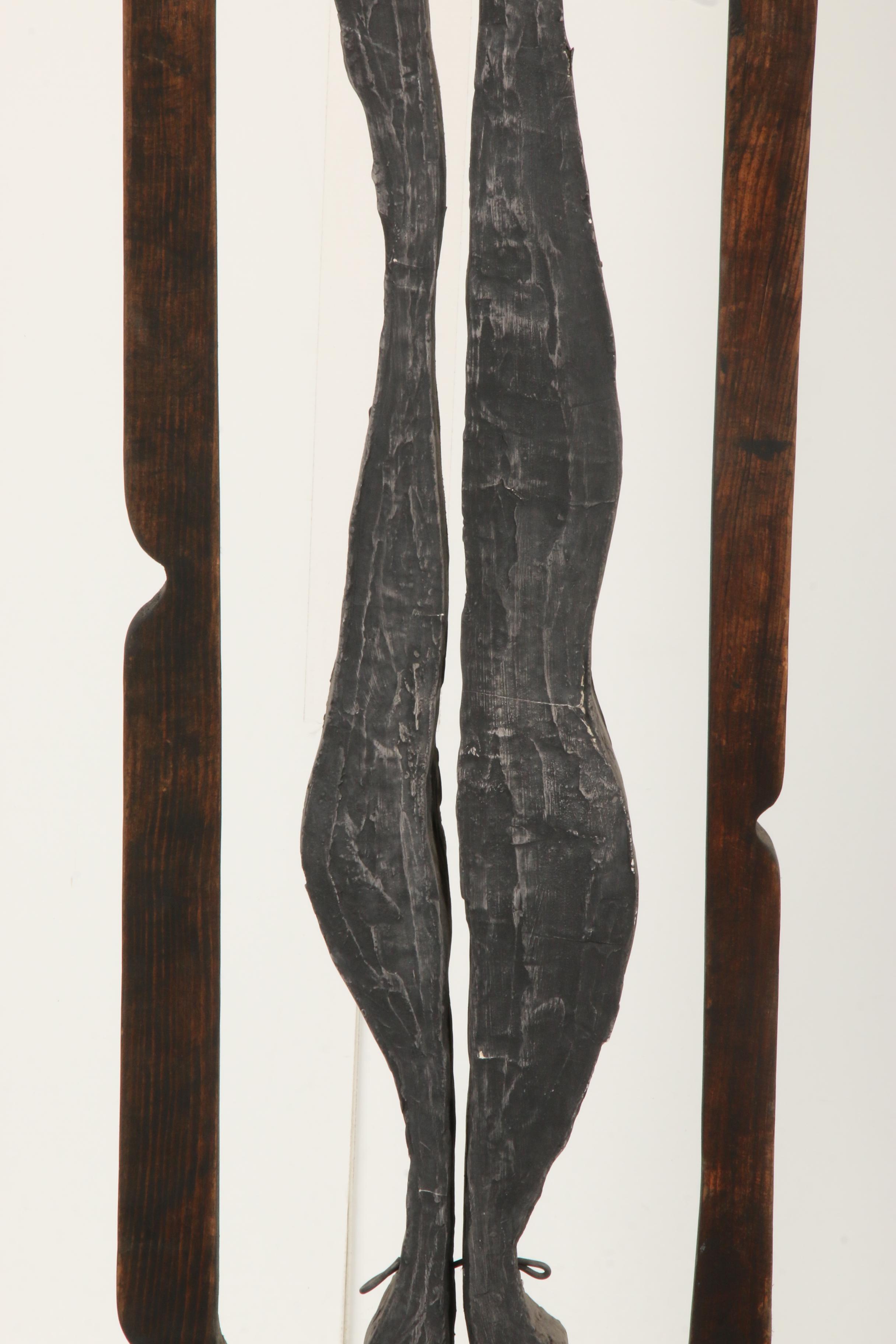 Achillo "Achi" Sullo Abstract Tower Assemblage Sculpture, Circa 1958