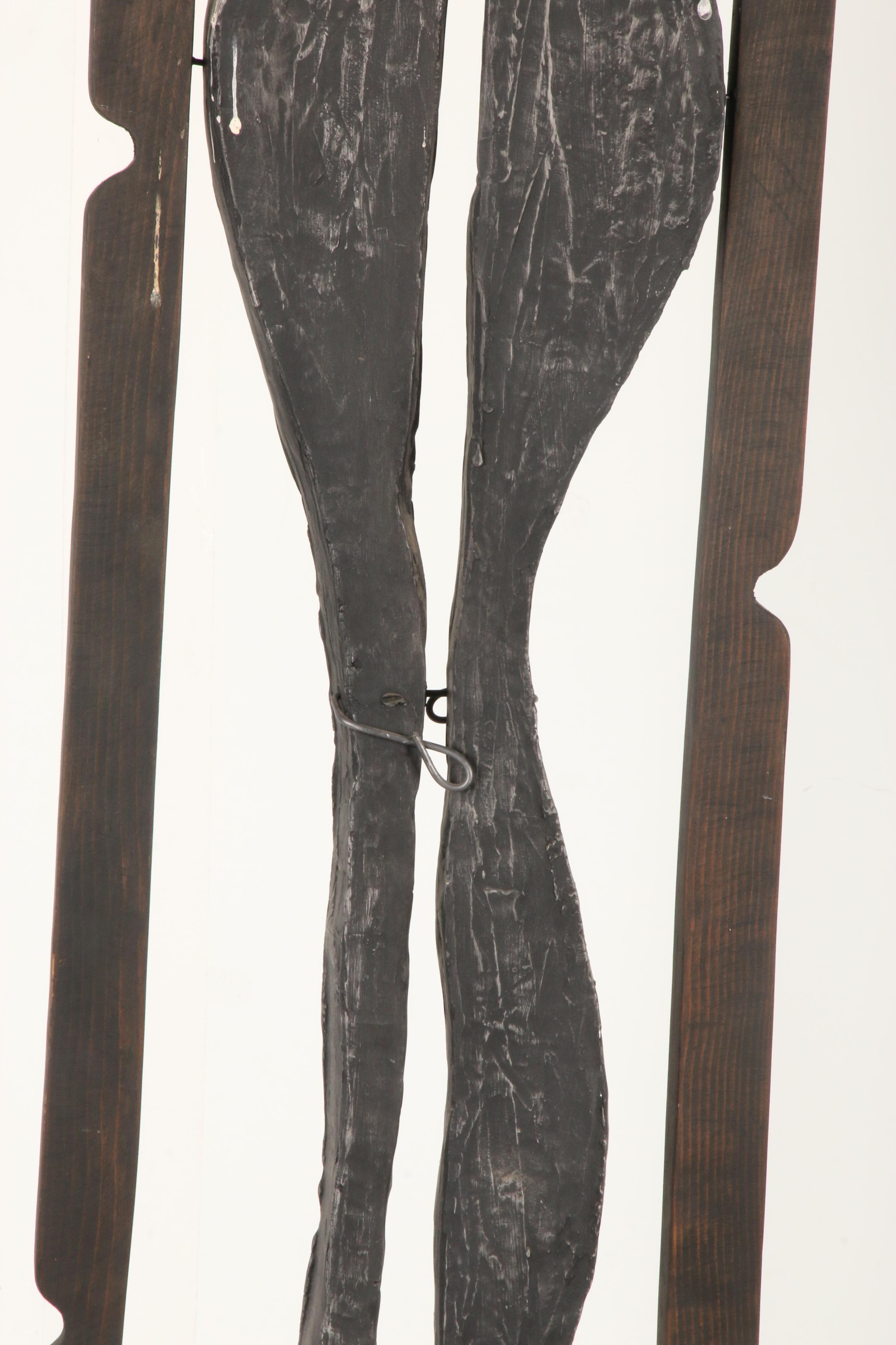 Achillo "Achi" Sullo Abstract Tower Assemblage Sculpture, Circa 1958