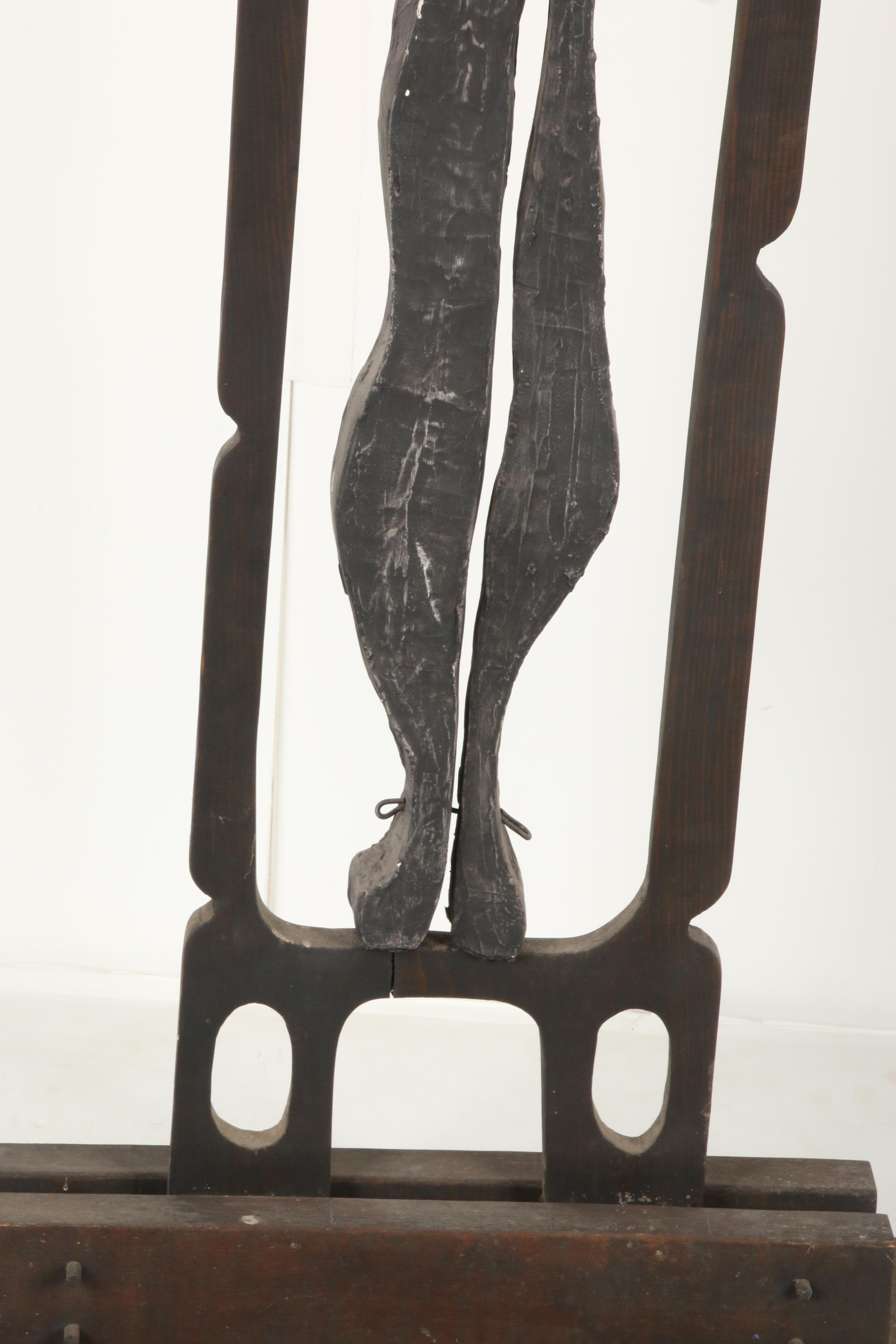 Achillo "Achi" Sullo Abstract Tower Assemblage Sculpture, Circa 1958