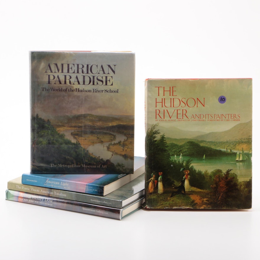 American Art Books Including "The Hudson River and Its Painters" by John Howat