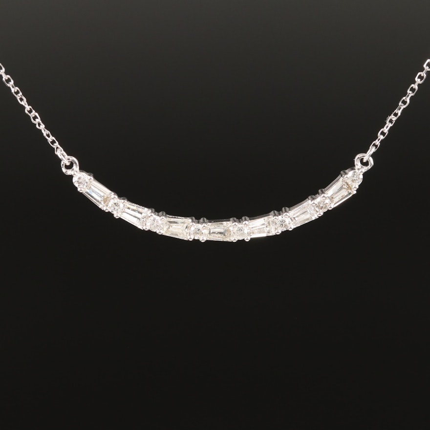 18K Diamond Necklace