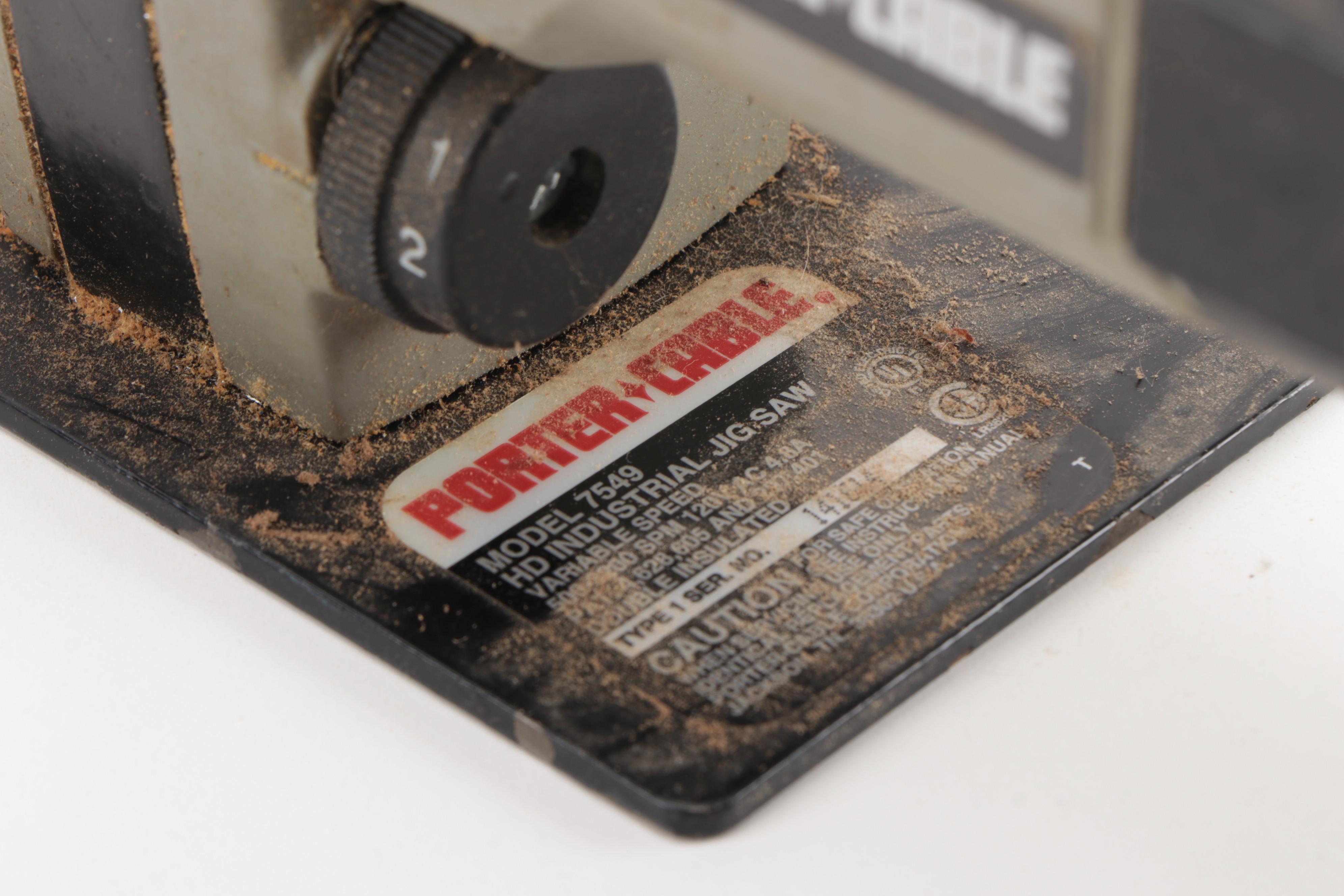 Porter-Cable Orbital Sander and Industrial Jig Saw