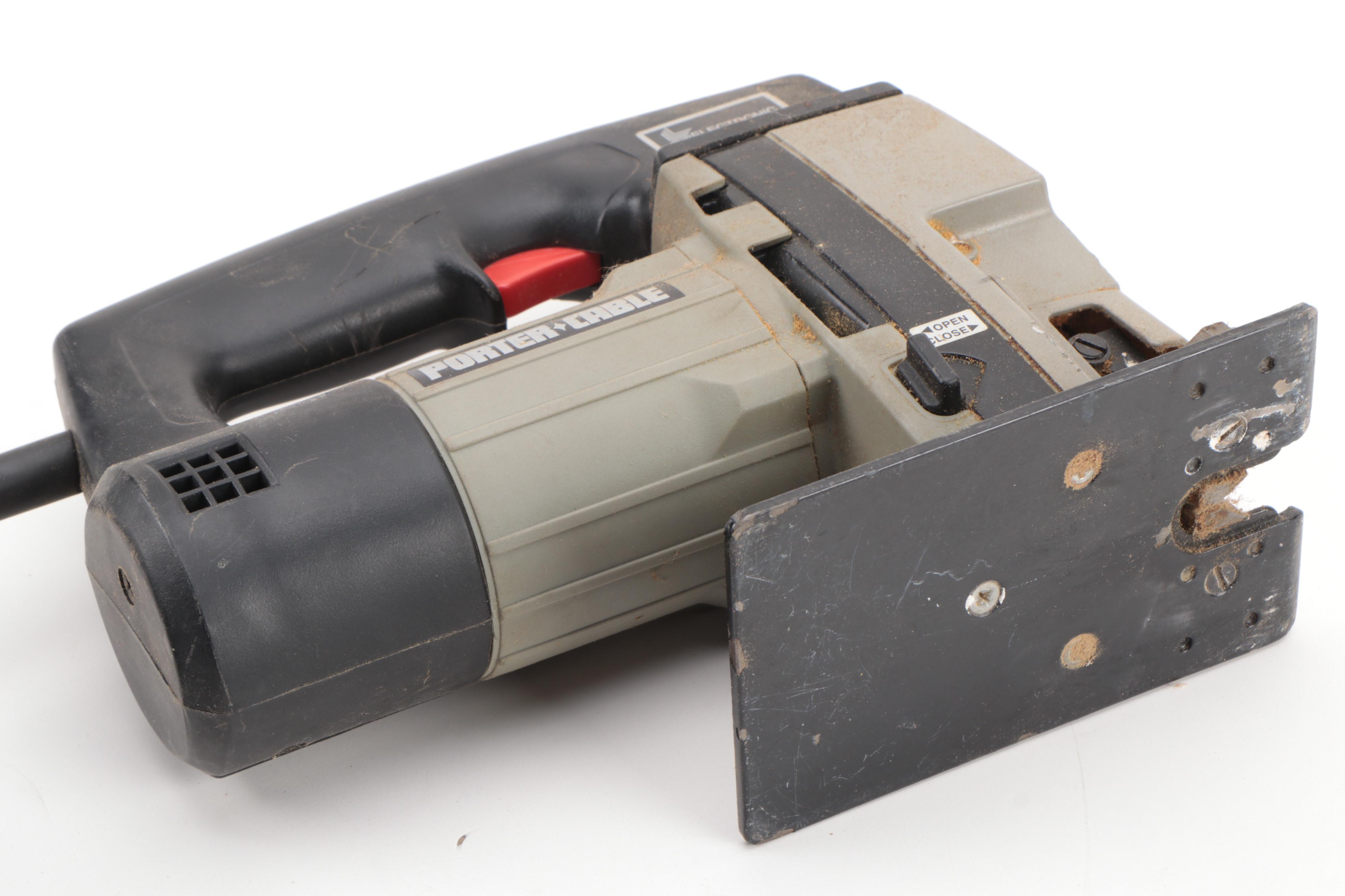 Porter-Cable Orbital Sander and Industrial Jig Saw