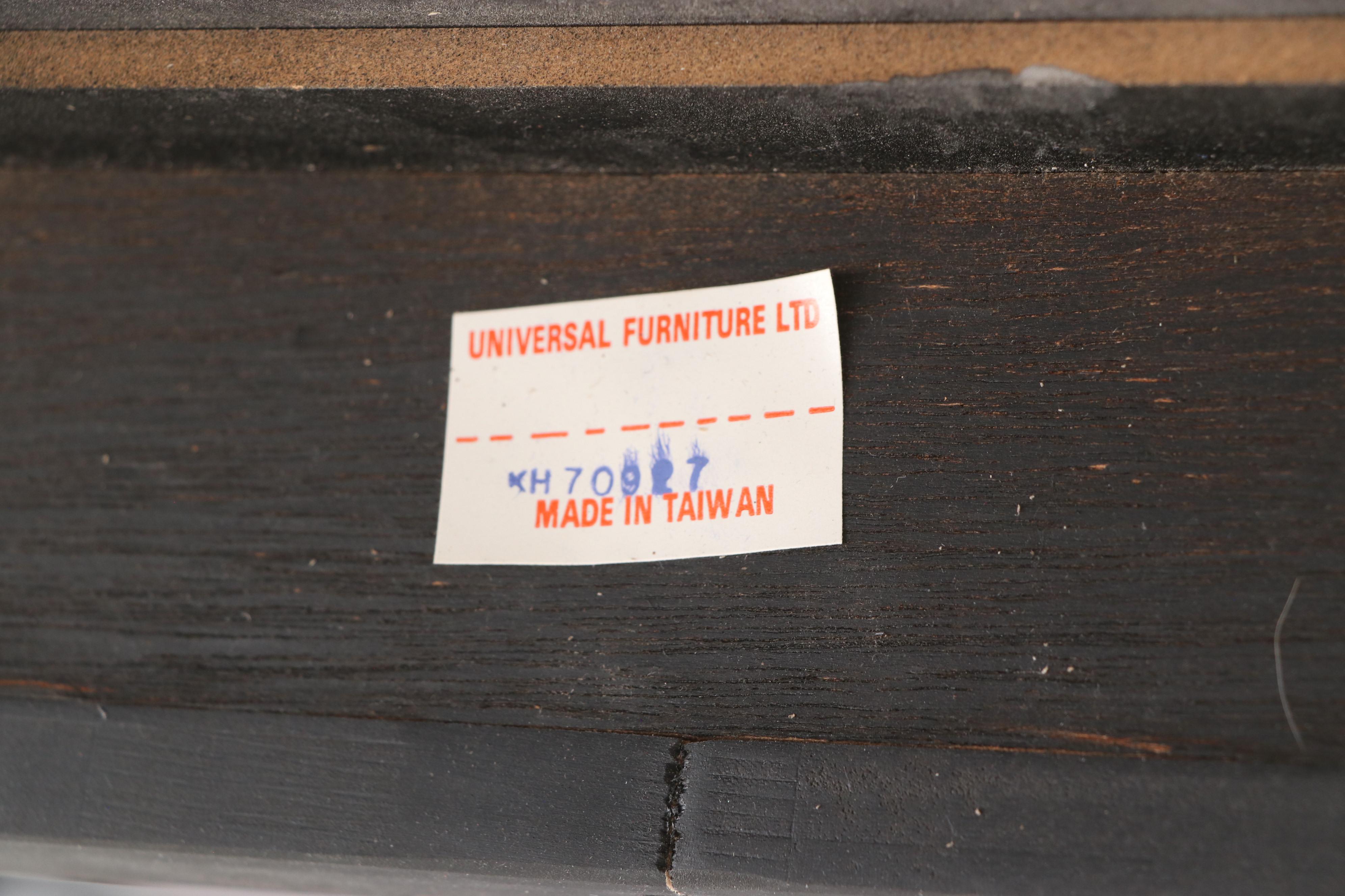 Universal Furniture Chippendale Style Walnut Dining Set