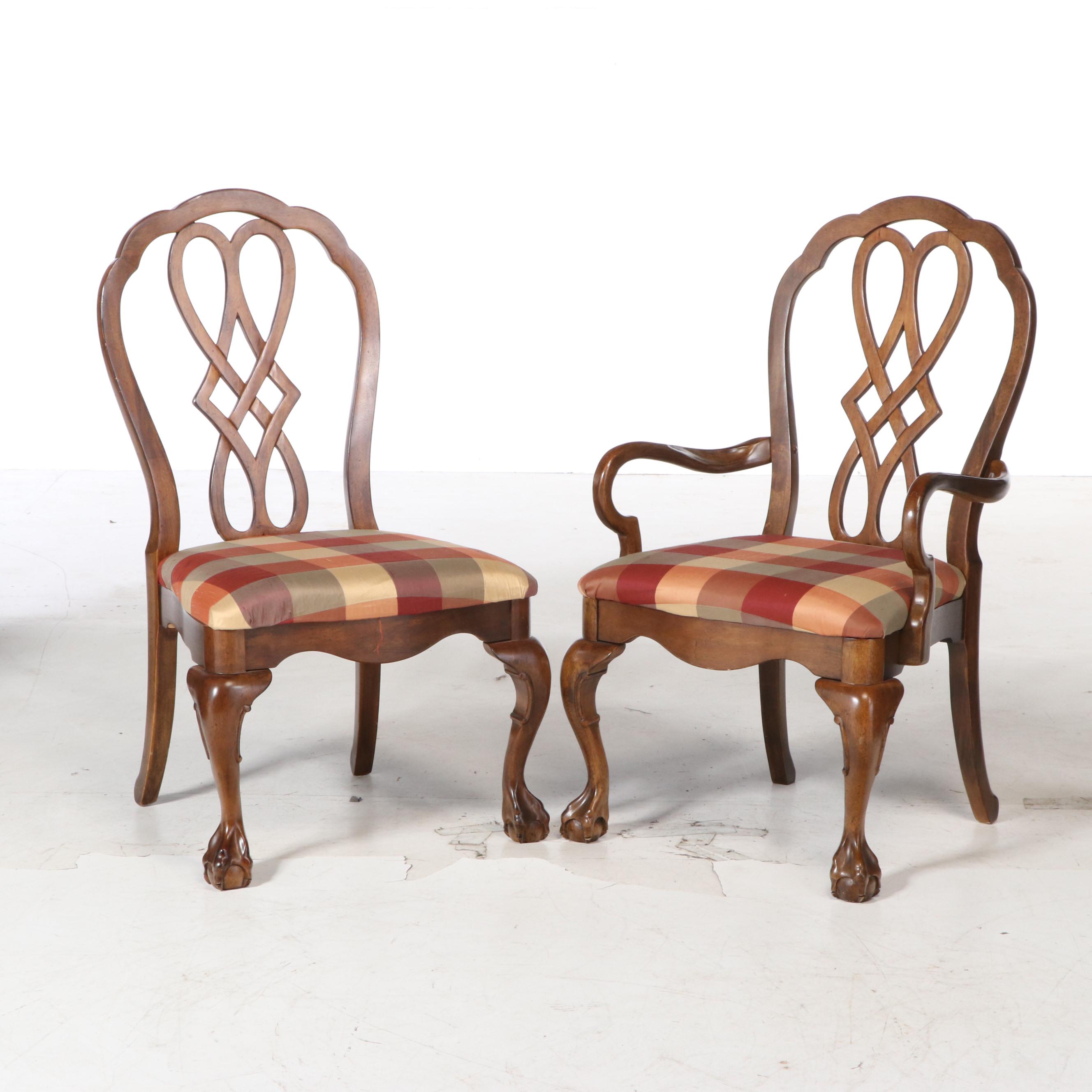Universal Furniture Chippendale Style Walnut Dining Set