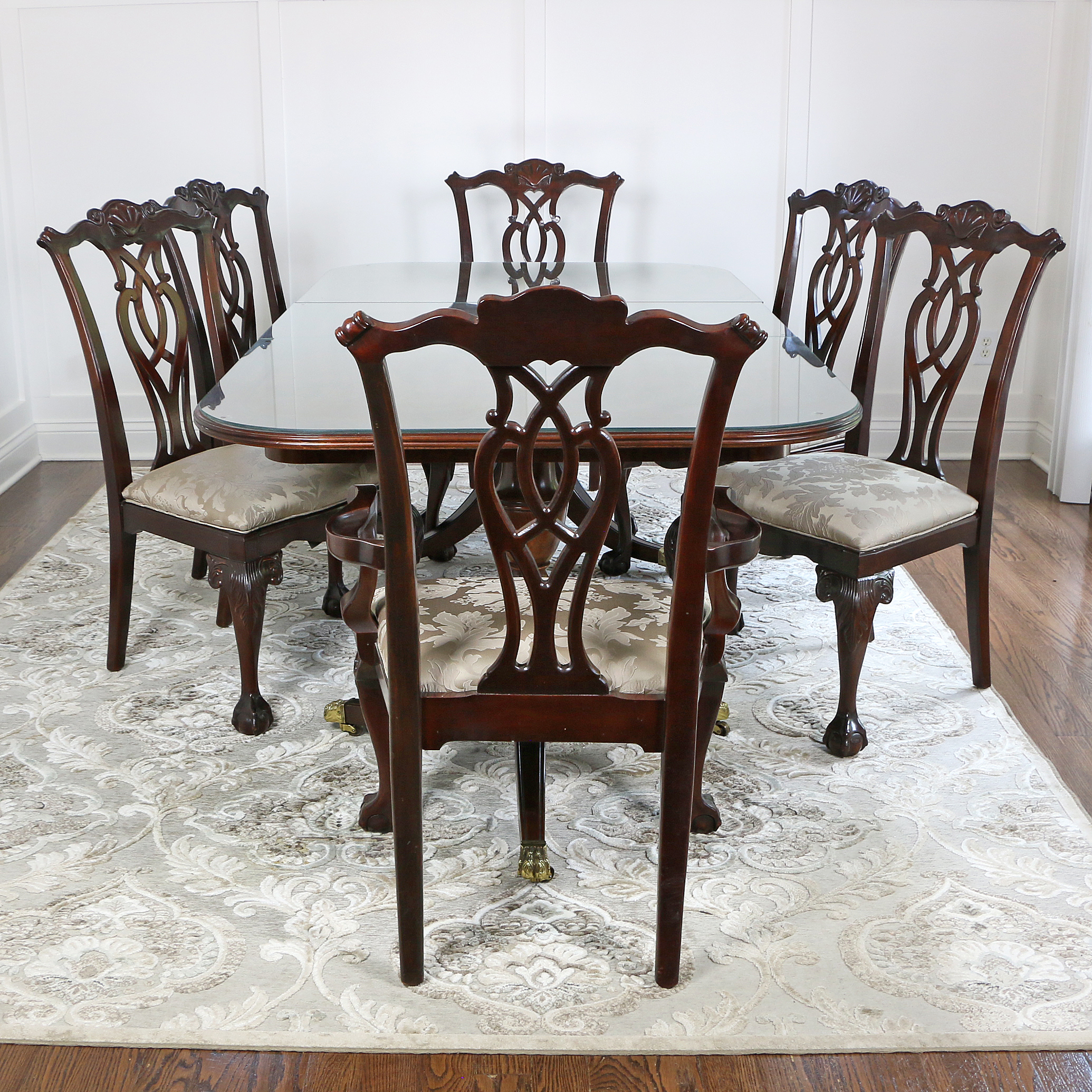 Century Furniture "Claridge Collection" Seven-Piece Dining Set